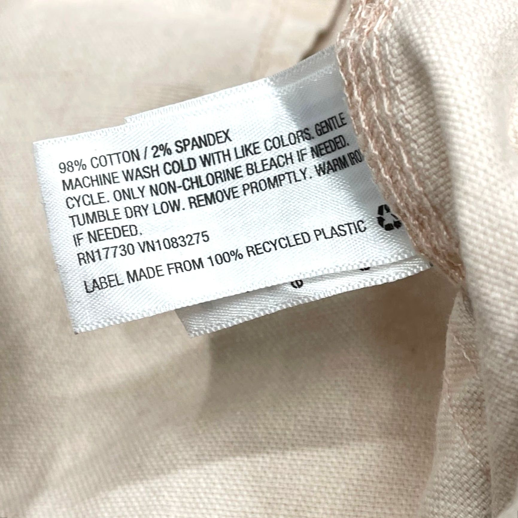 Vintage Universal Thread Jeans Womens 14 Cropped High Rise Pink Cotton Blend 5-Pocket Design Belt Loops Zipper Vintage? No Size 36" / US 14 / IT 50 - 4 Thumbnail