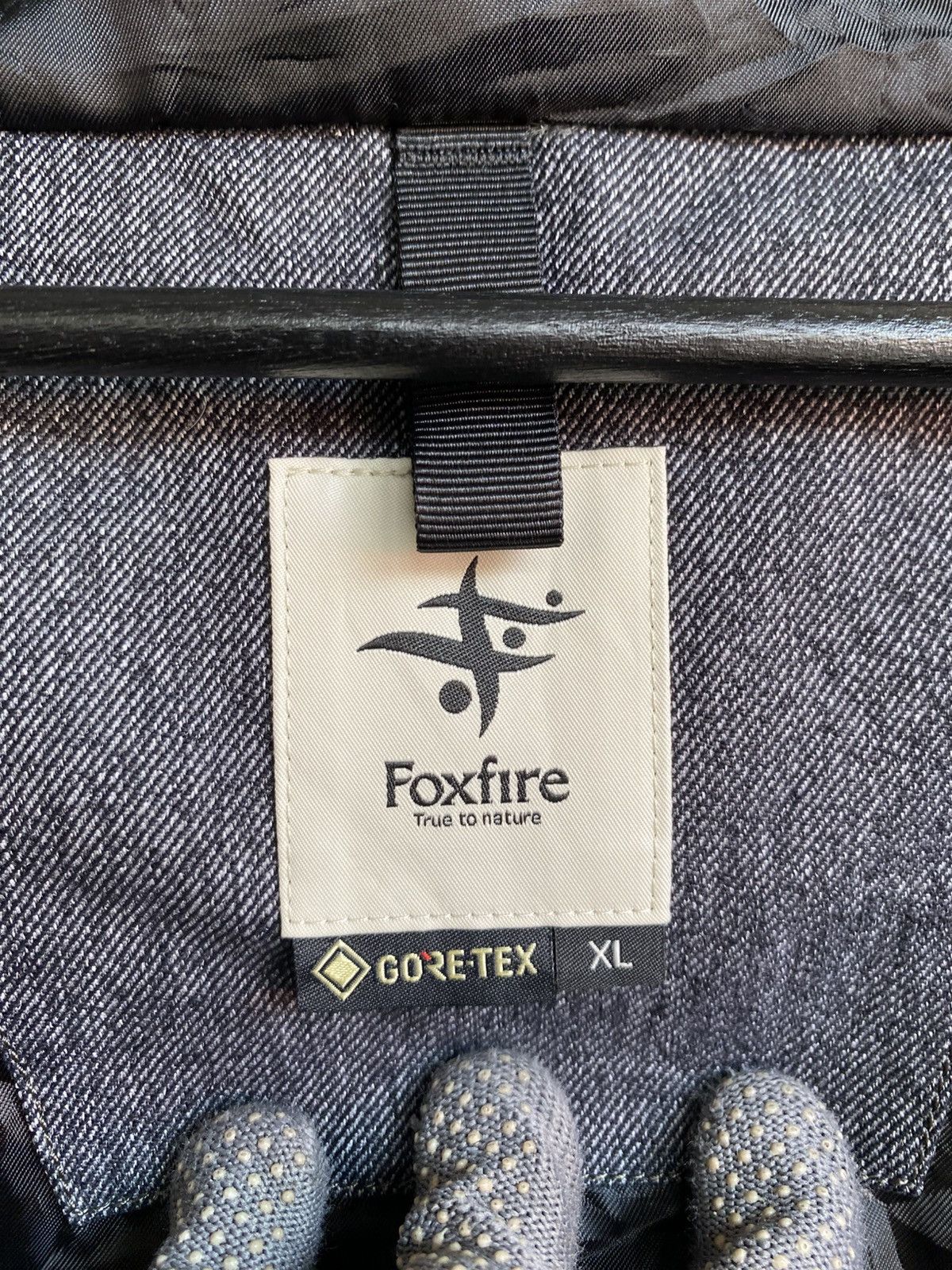 Goretex Foxfire GORE-TEX Hooded Coat Grey Outdoor Waterproof Size US XL / EU 56 / 4 - 9 Thumbnail