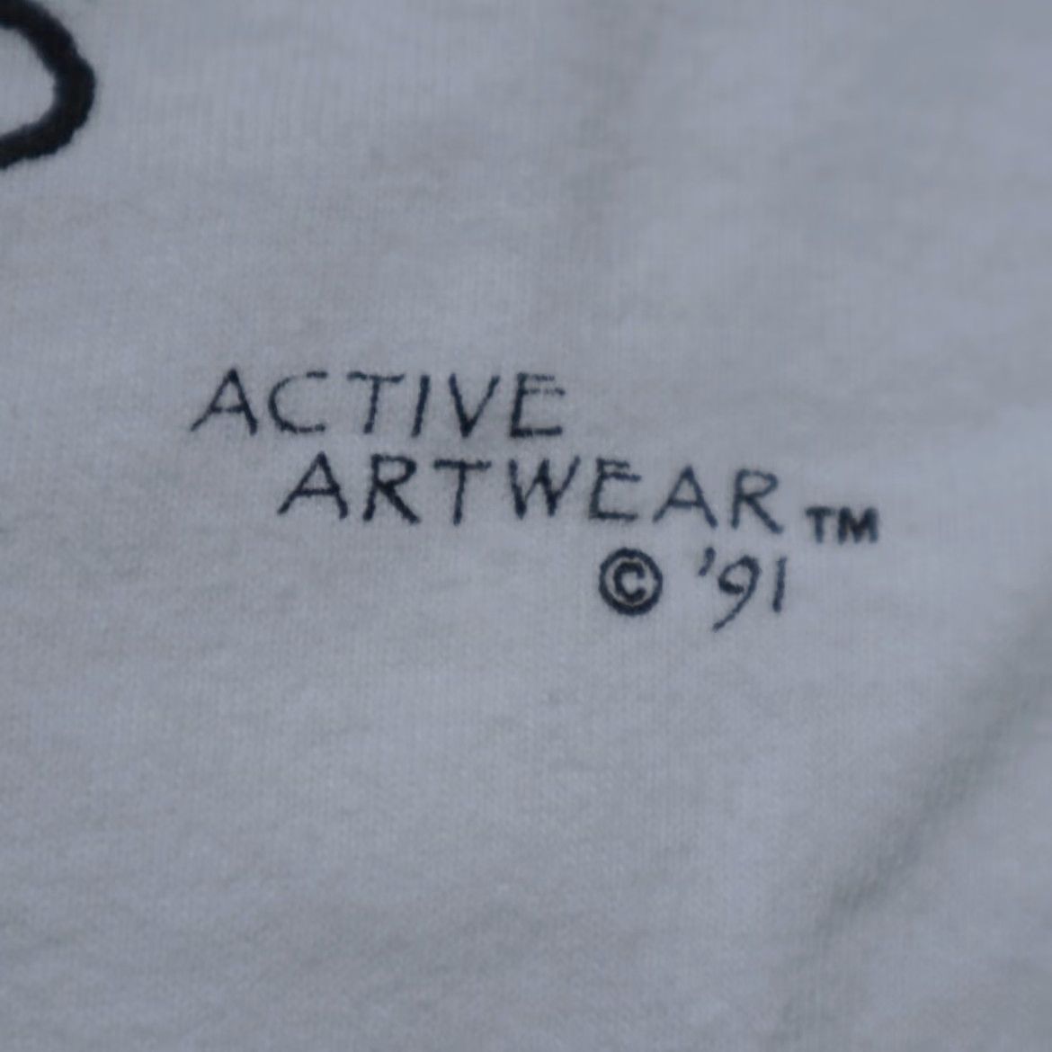 Fruit Of The Loom VTG Fruit of the Loom Stuck on Texas Single Stitch Solid T-Shirt White Men's L Size US L / EU 52-54 / 3 - 7 Thumbnail