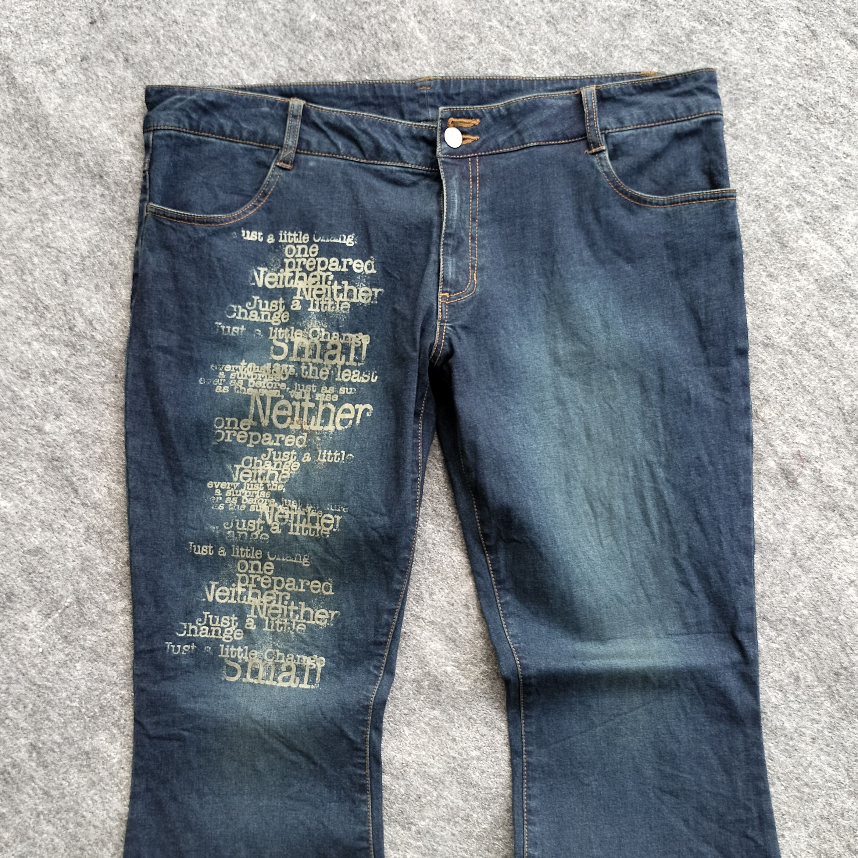Tornado Mart Y2k vkei oem flare jeans Size US 38 / EU 54 - 3 Thumbnail
