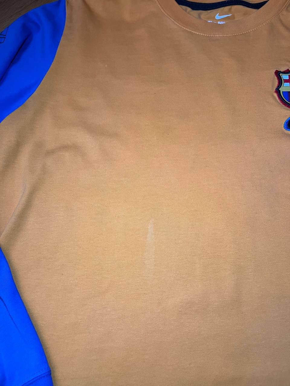 Nike Nike Barcelona F.C. soccer jersey long sleeve tee Size US XL / EU 56 / 4 - 3 Thumbnail