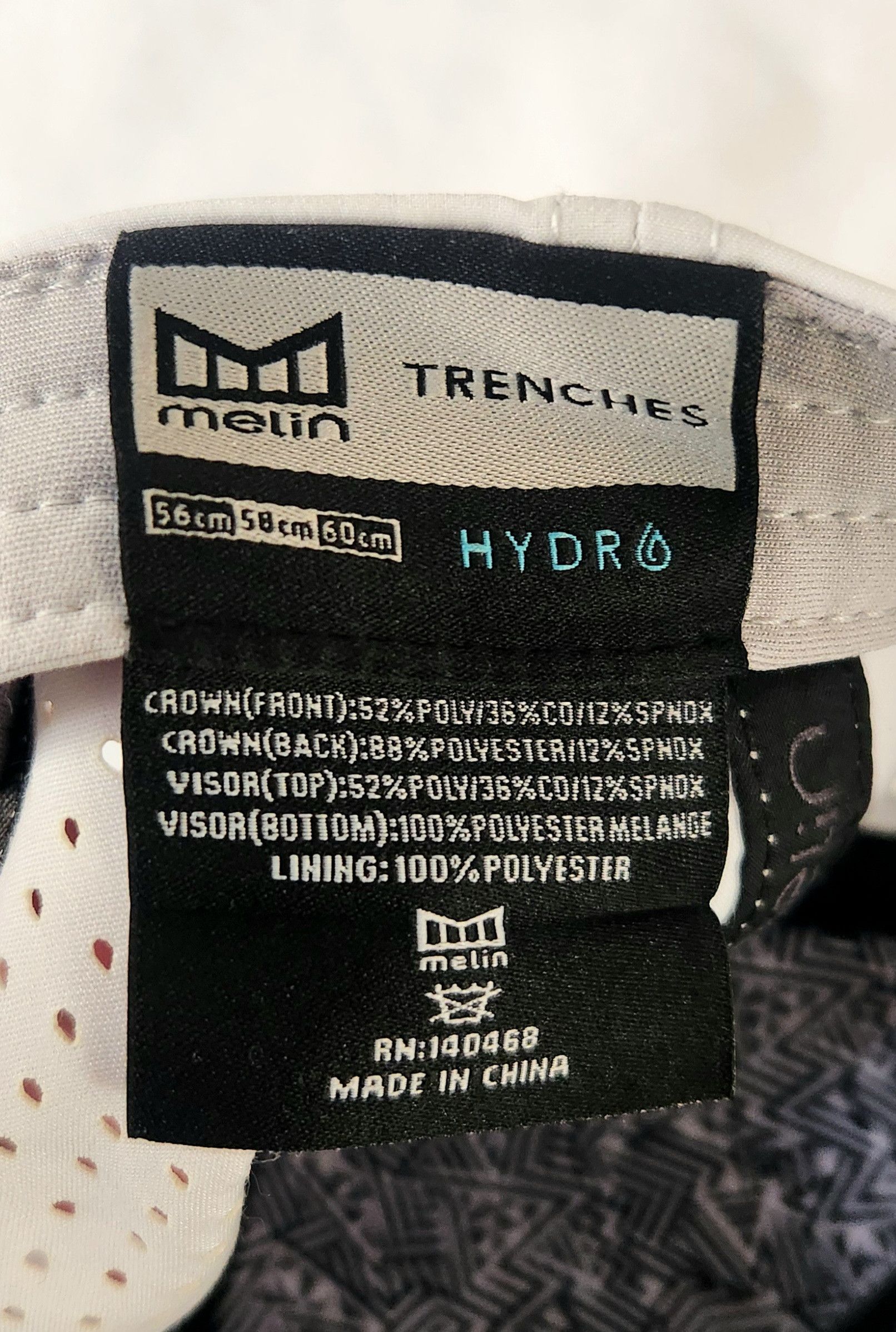 melin Melin Trenches Icon Hydro Snapback Golf Hat Heather 58 cm Size ONE SIZE - 7 Thumbnail