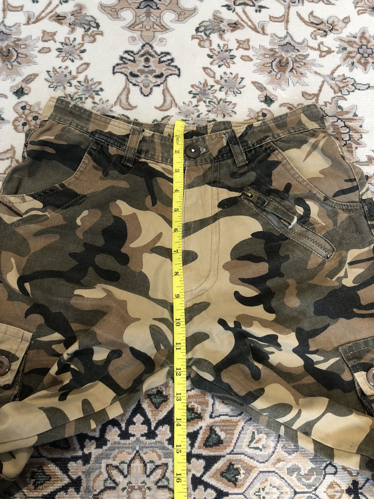 Japanese Brand CAMO TACTICAL CARGO PANTS Size US 28 / EU 44 - 14 Thumbnail