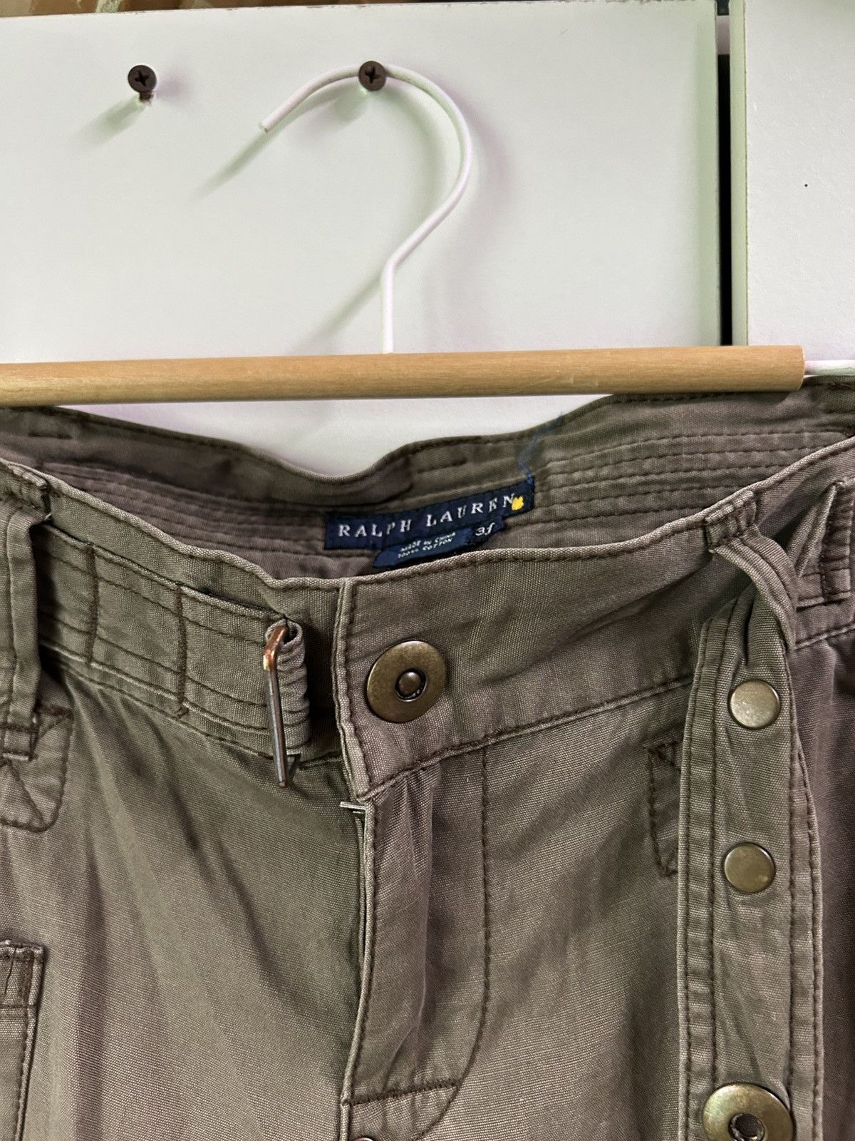 Ralph Lauren Archive Multipocket Military Flight Gorpcore Cargo Pants Size US 33 - 17 Thumbnail