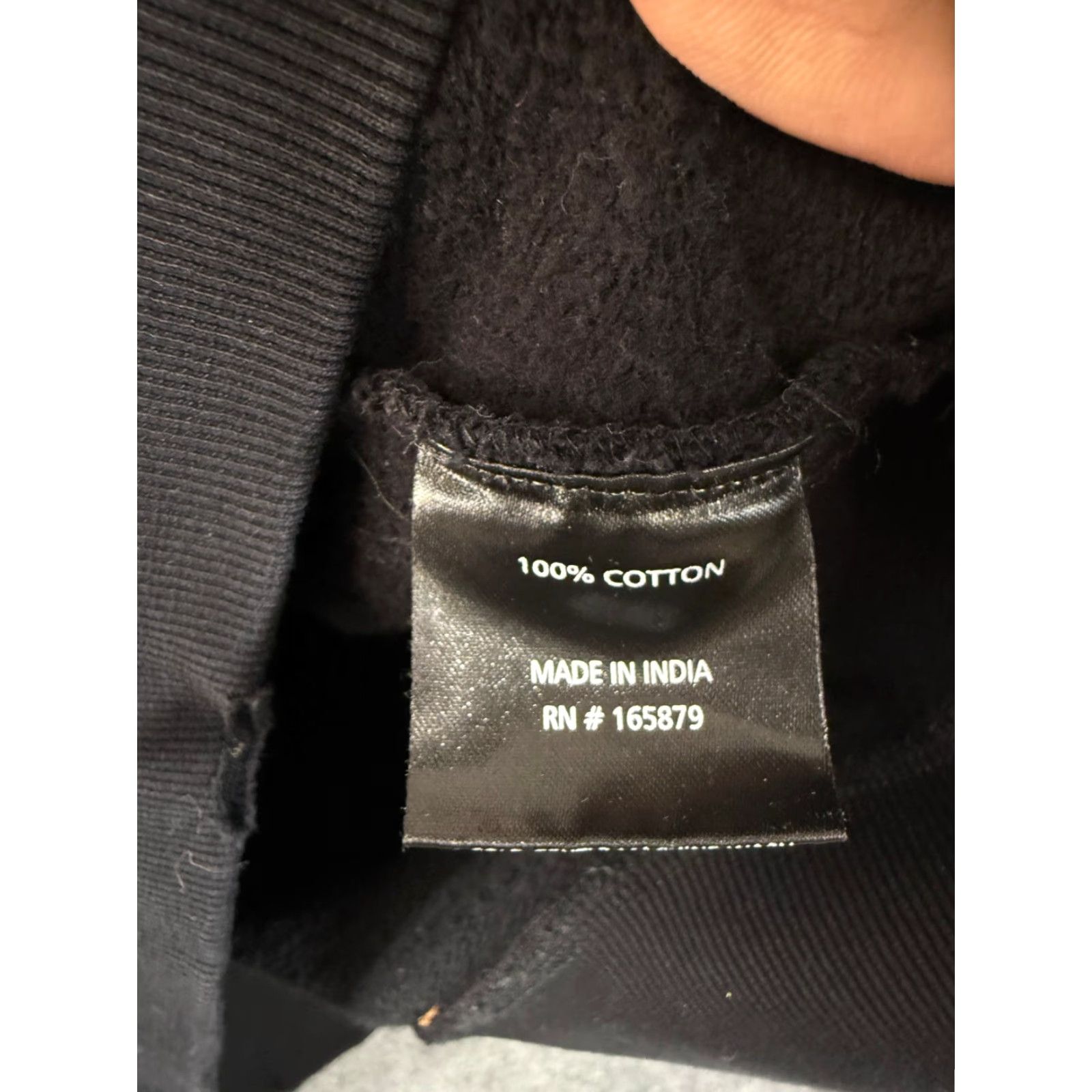 Vintage VINTAGE Saint Morta Graveyard Hooded Sweatshirt Mens 2XL Black Fleece Pullover Kangaroo Pockets Long Sleeve Size US XXL / EU 58 / 5 - 7 Thumbnail