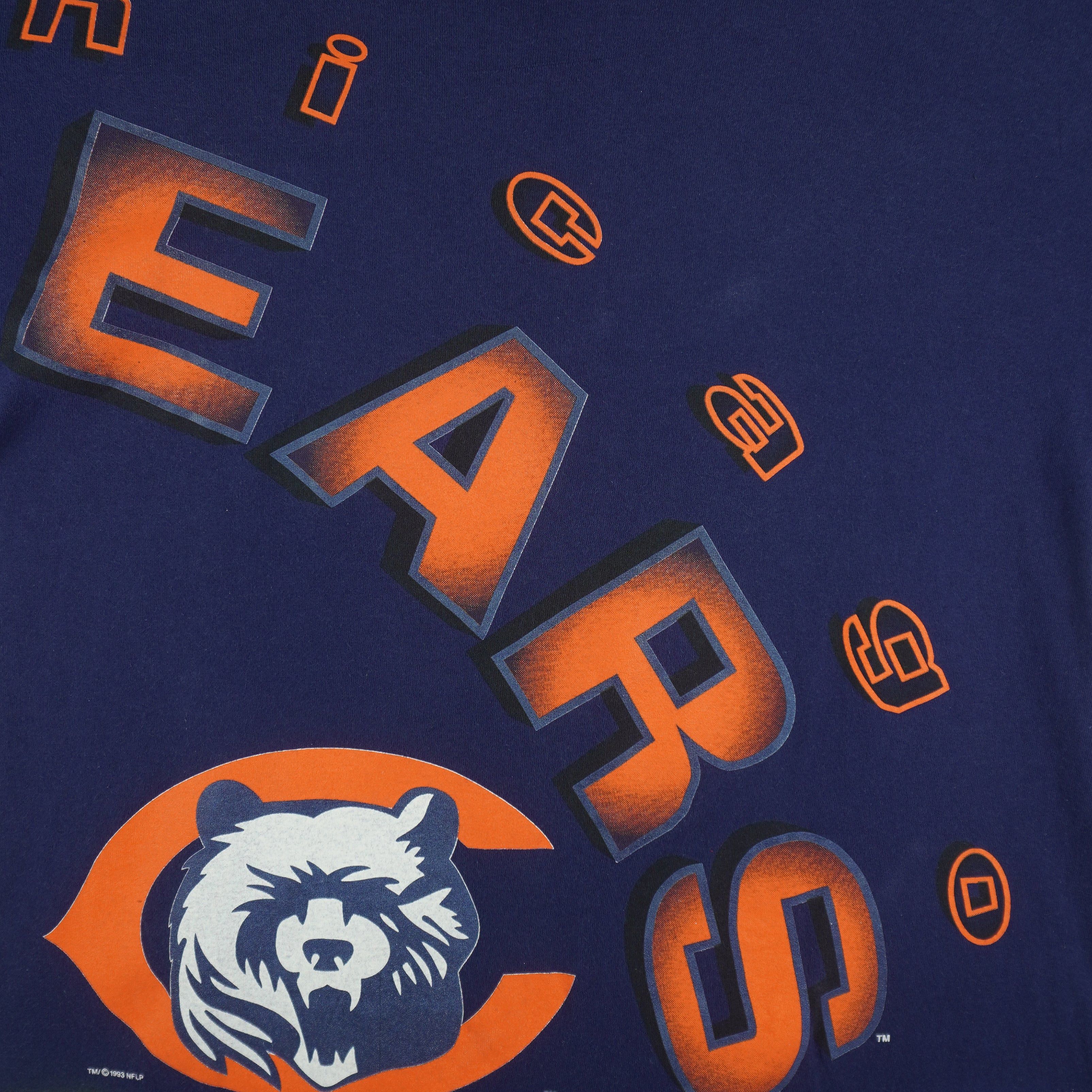 Starter NFL - Chicago Bears Sweeping Arch T-Shirt 1993 Size US L / EU 52-54 / 3 - 5 Thumbnail