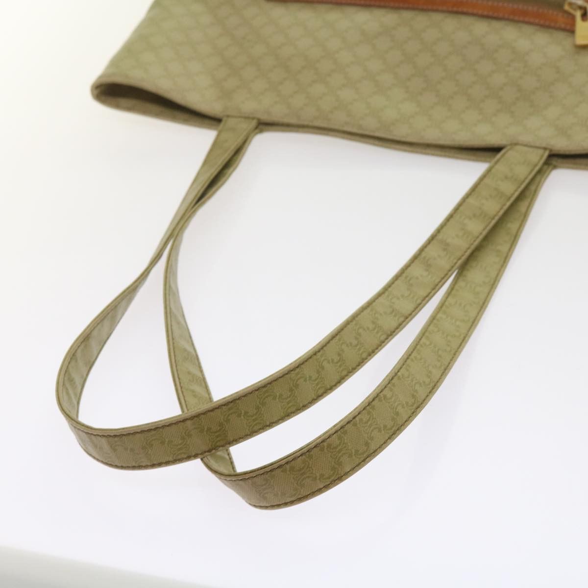 Celine CELINE Macadam Canvas Tote Bag Beige Size ONE SIZE - 8 Thumbnail