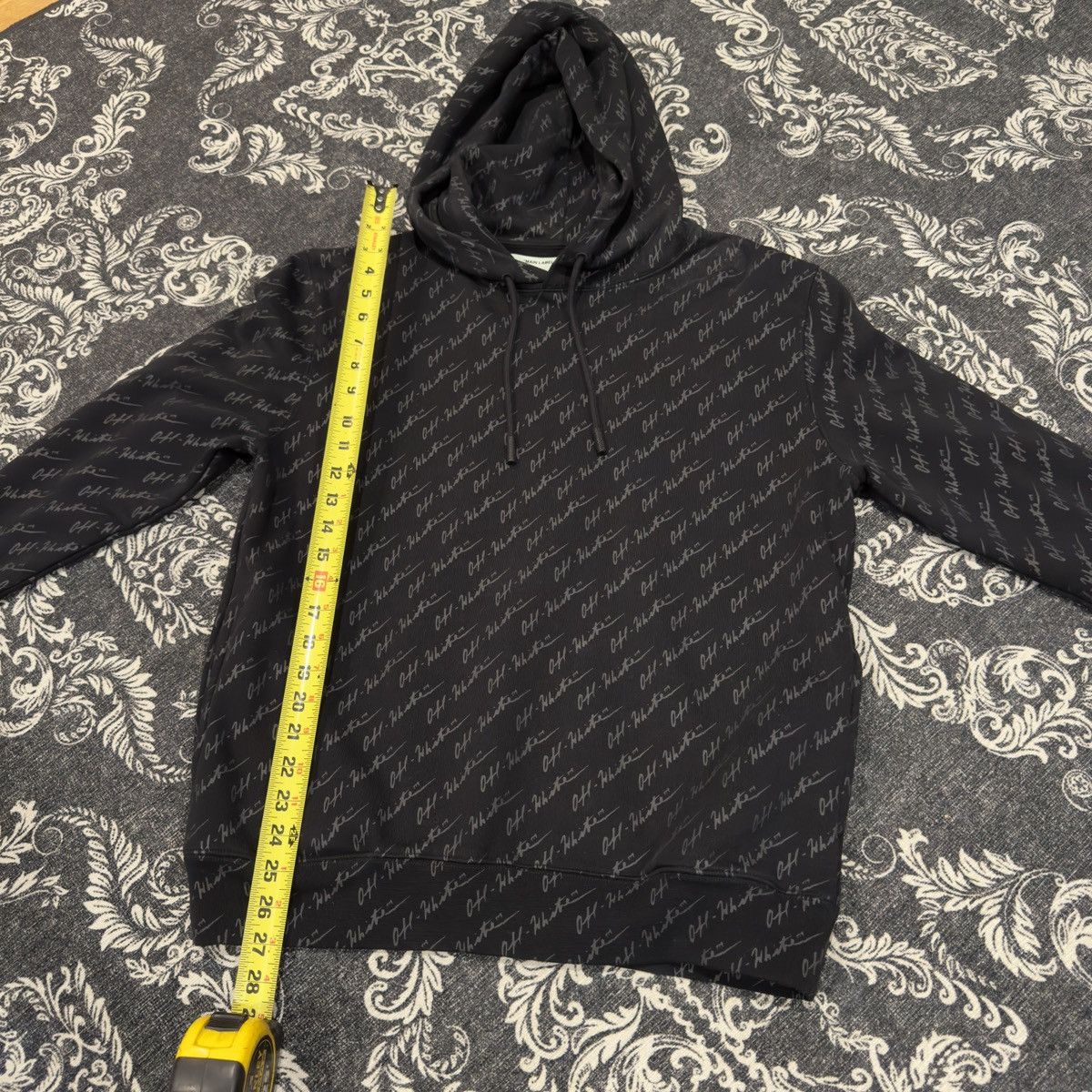 Off-White Off-White Logo-Print Hoodie Size US M / EU 48-50 / 2 - 12 Thumbnail
