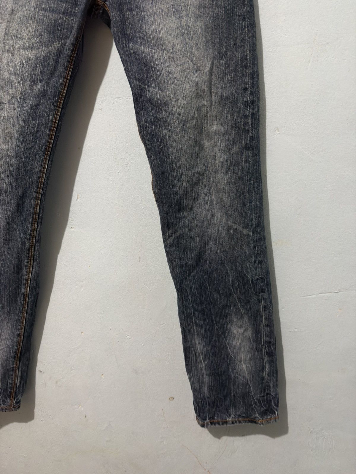 Japanese Brand High Quality Guarented Distressed Denim Size US 30 / EU 46 - 5 Thumbnail