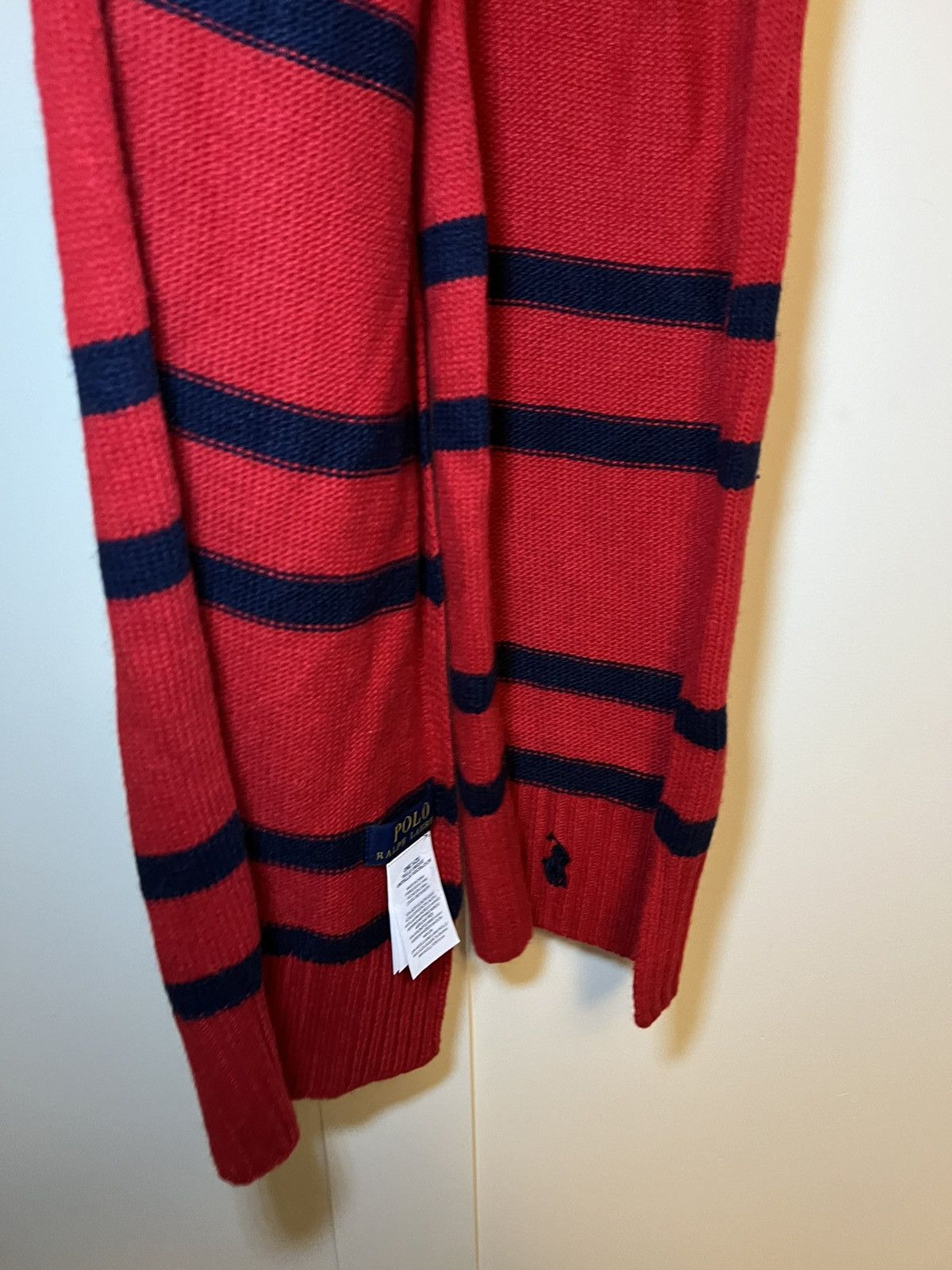 Polo Ralph Lauren Vintage Polo Ralph Lauren striped wool scarf Size ONE SIZE - 11 Thumbnail