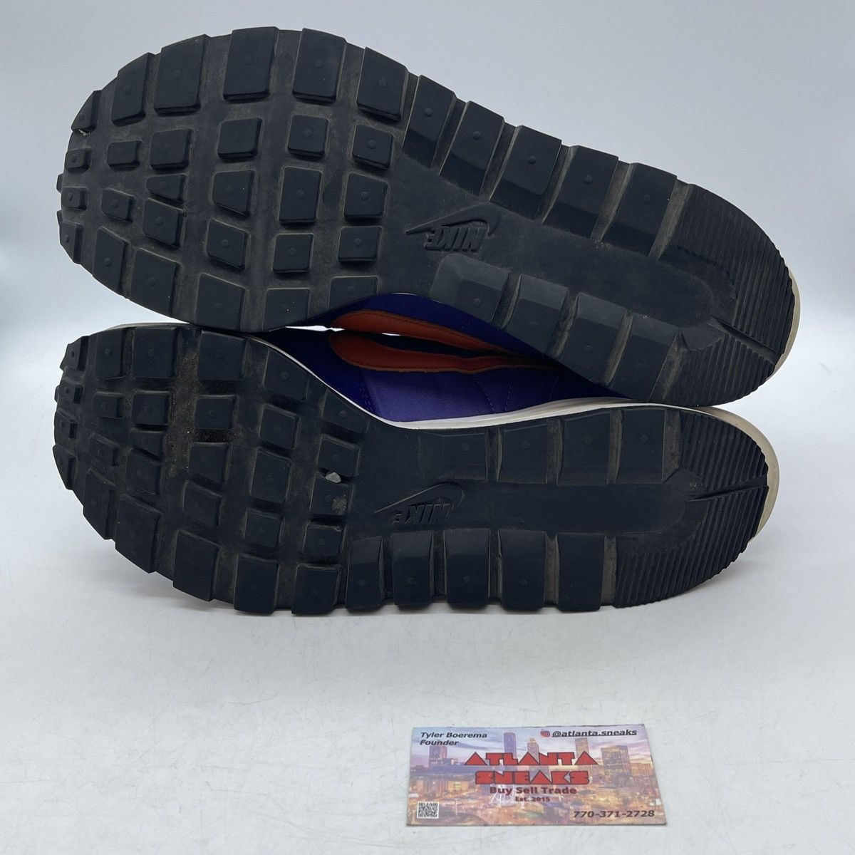 Nike Saco x vaporwaffle dark iris Size US 11 / EU 44 - 7 Thumbnail