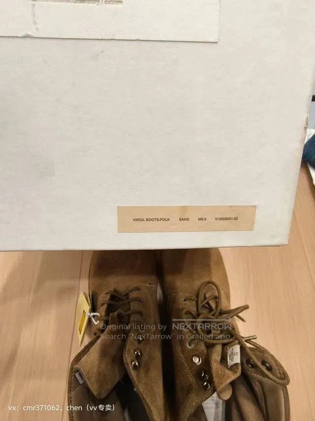 Visvim VISVIM VIRGIL BOOTS FOLK EXCLUSIVE. Size US 9.5 / EU 42-43 - 7 Thumbnail