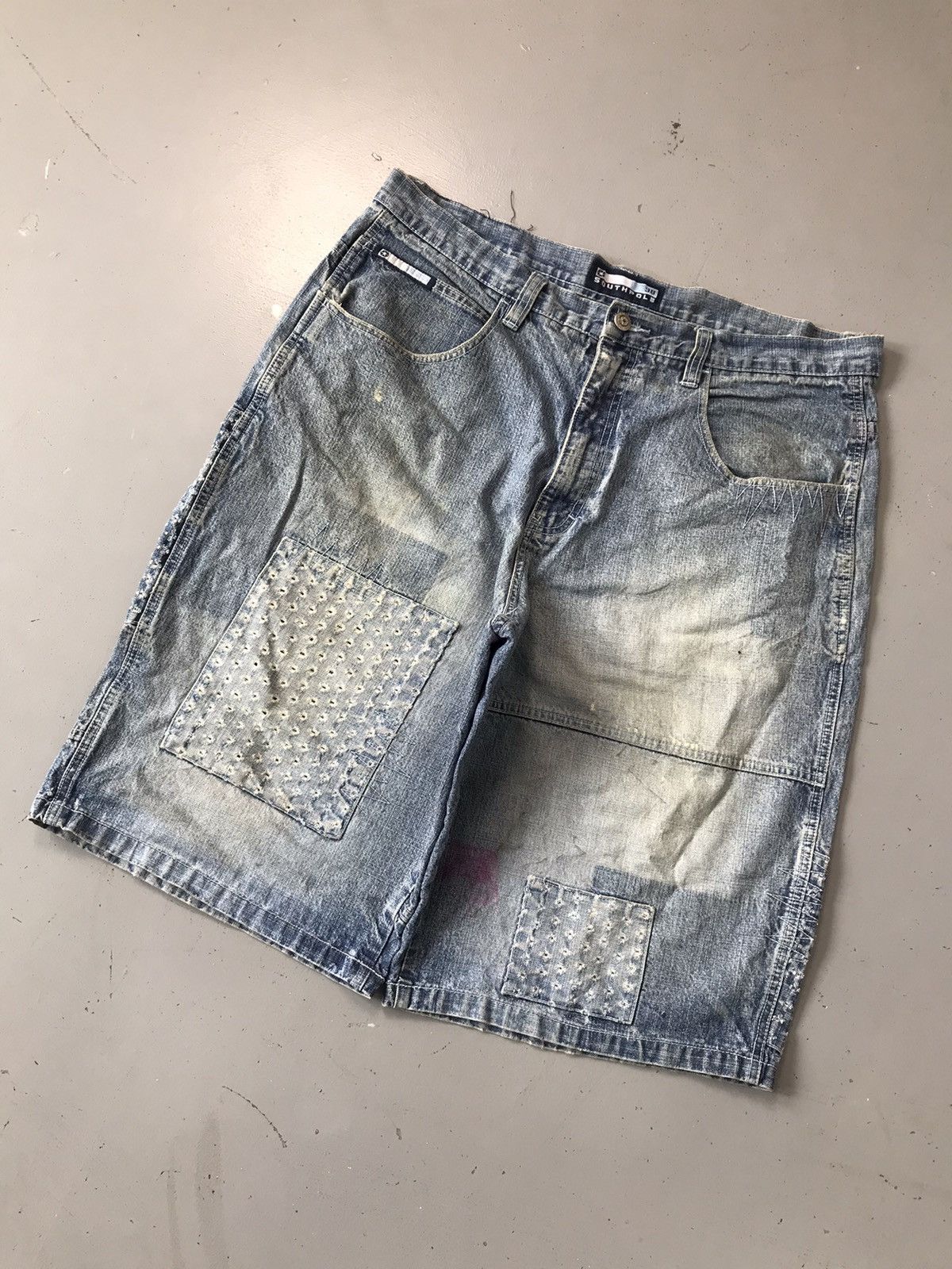 JNCO × Southpole × Vintage Crazy customized vintage Southpole jort Size US 39 - 6 Thumbnail