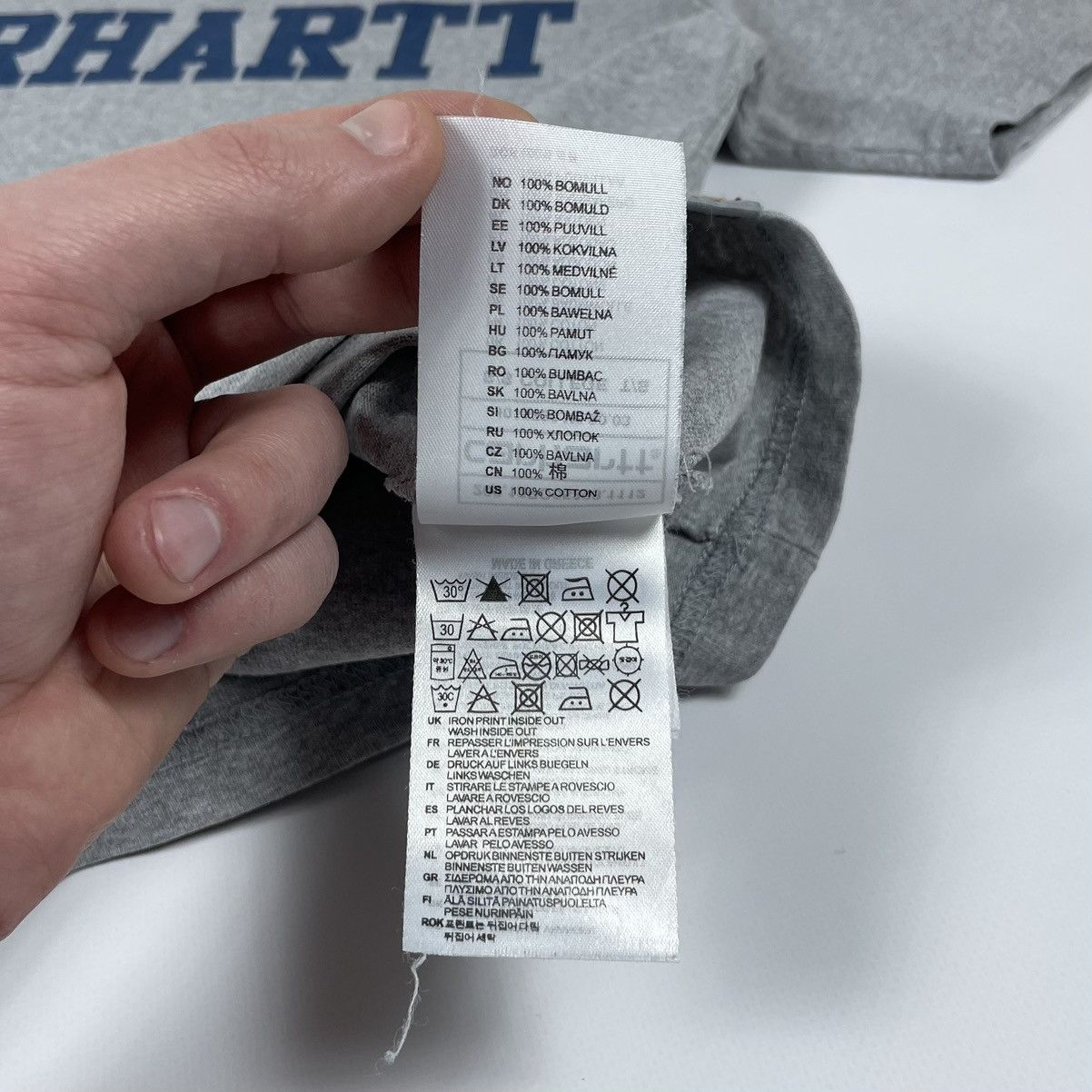 Carhartt Carhartt T-shirt logo Size US S / EU 44-46 / 1 - 11 Thumbnail
