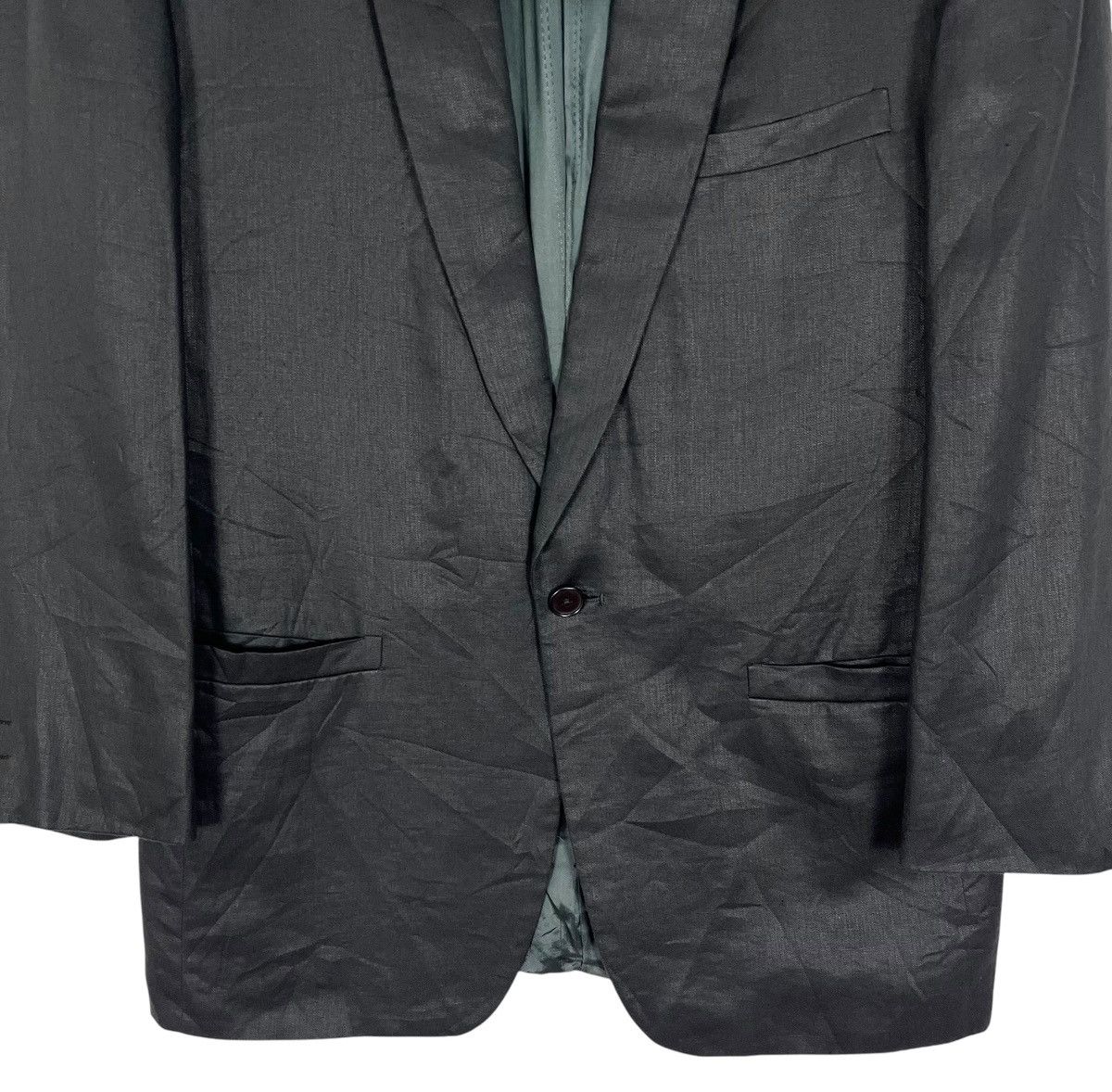 Versace × Vintage Vintage Gianni Versace Rayon Blazer Jacket Size US L / EU 52-54 / 3 - 3 Thumbnail