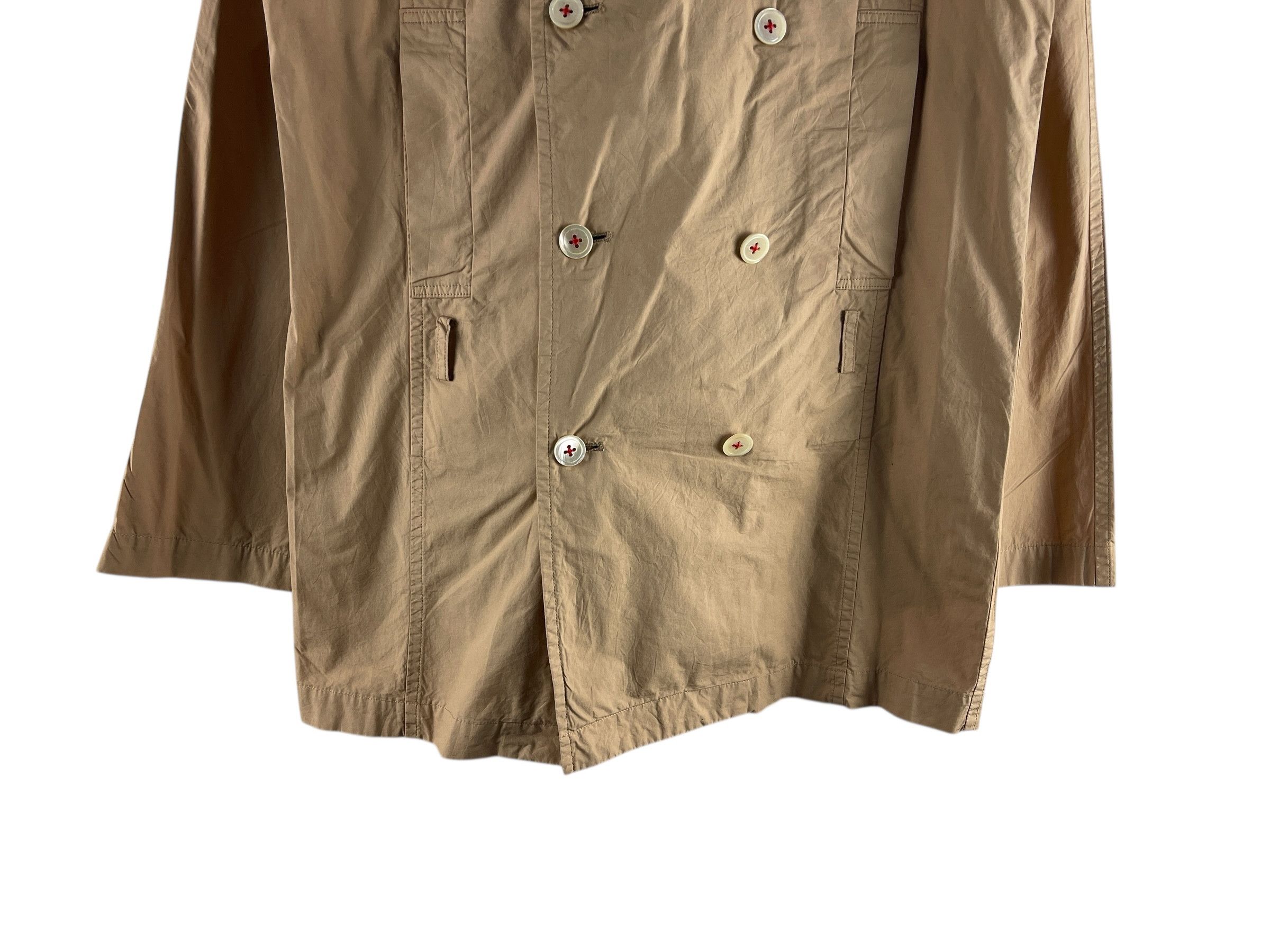 Issey Miyake Sunao Kuwahara Archive Double-Breasted Coat Avant-Garde Size US M / EU 48-50 / 2 - 10 Thumbnail