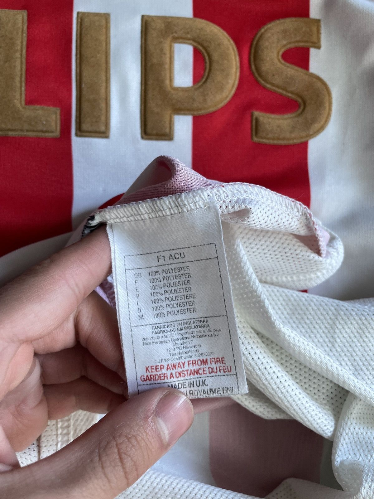 Nike × Vintage Jersey Nike PSV Vintage Streetwear Outdoor Drip 90s Y2K Size US XL / EU 56 / 4 - 6 Thumbnail