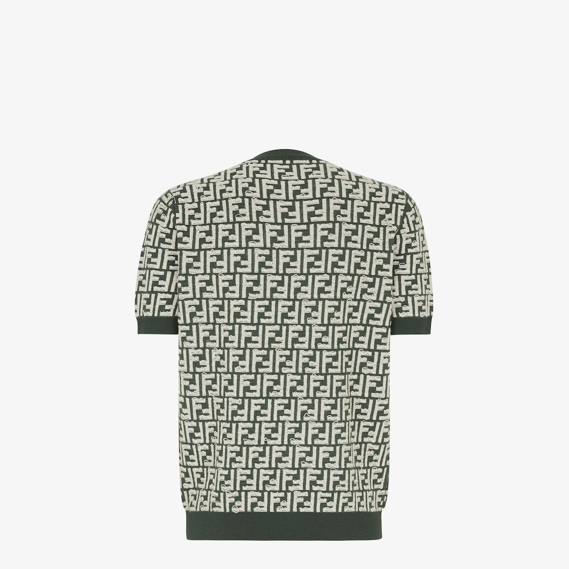Fendi o1s1wg111025 Pullover in Green/White Size US XL / EU 56 / 4 - 2 Thumbnail