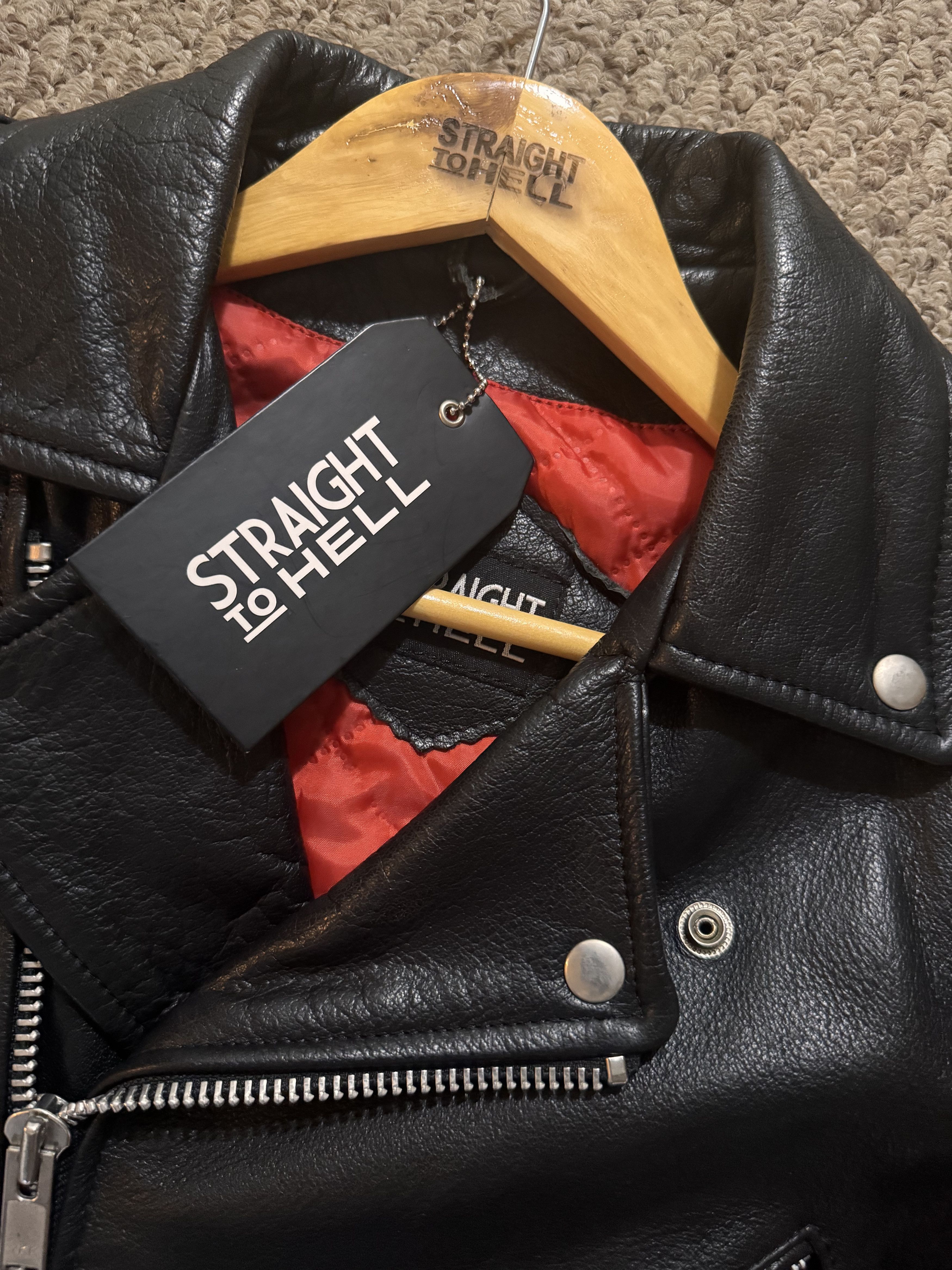 Straight To Hell Classic leather jacket Size US M / EU 48-50 / 2 - 4 Thumbnail