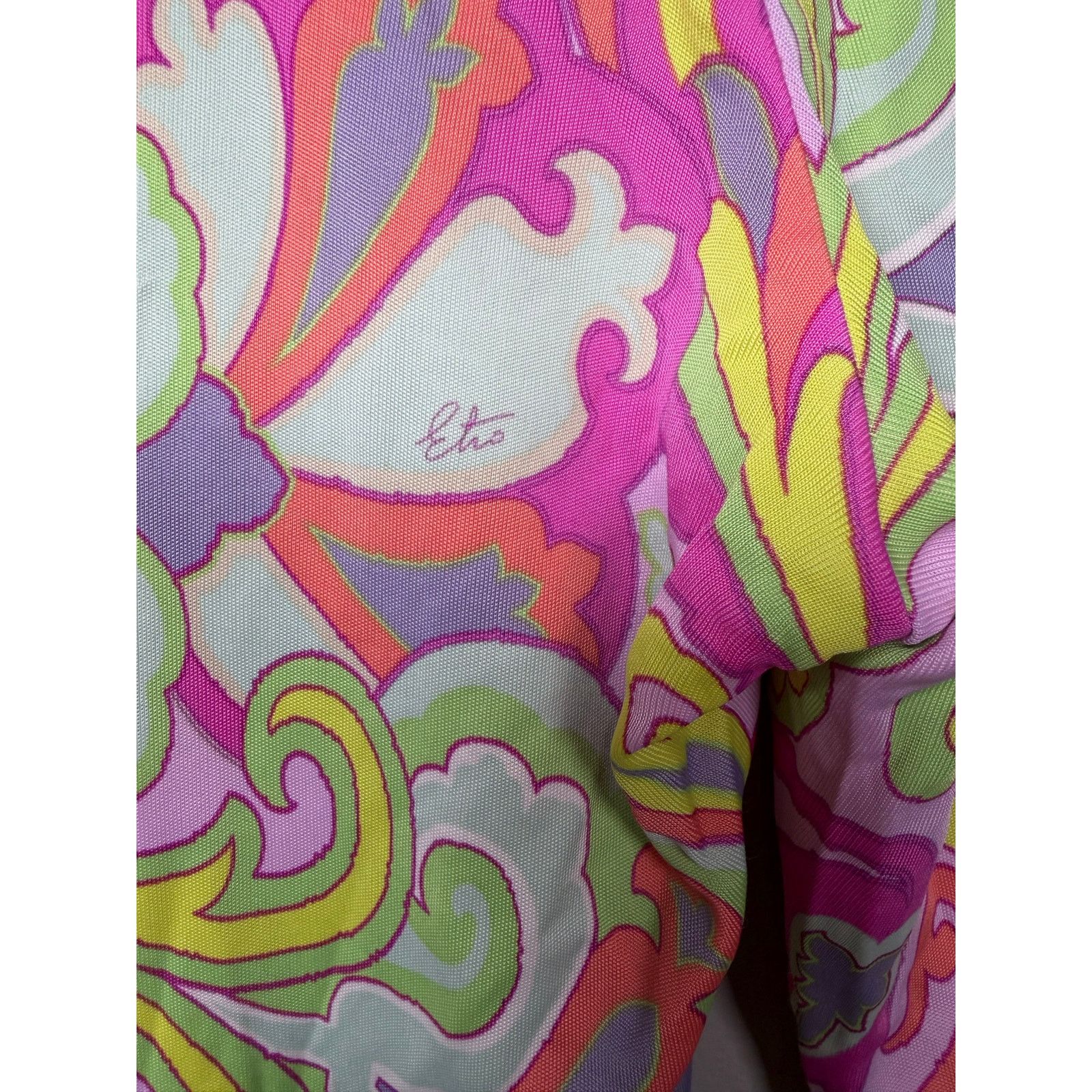 Etro Vintage Etro Paisley 60’s Hippie Flared Pants 42 IT/6 US Size 28" / US 6 / IT 42 - 9 Thumbnail