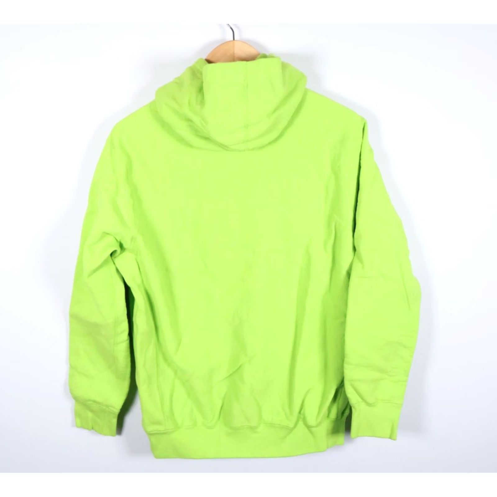 Awake NY Awake Hoodie Men Medium Lime Green Embroidered Sweatshirt Heavyweight Cotton Fleece Pockets Retro 90s Size US M / EU 48-50 / 2 - 2 Thumbnail