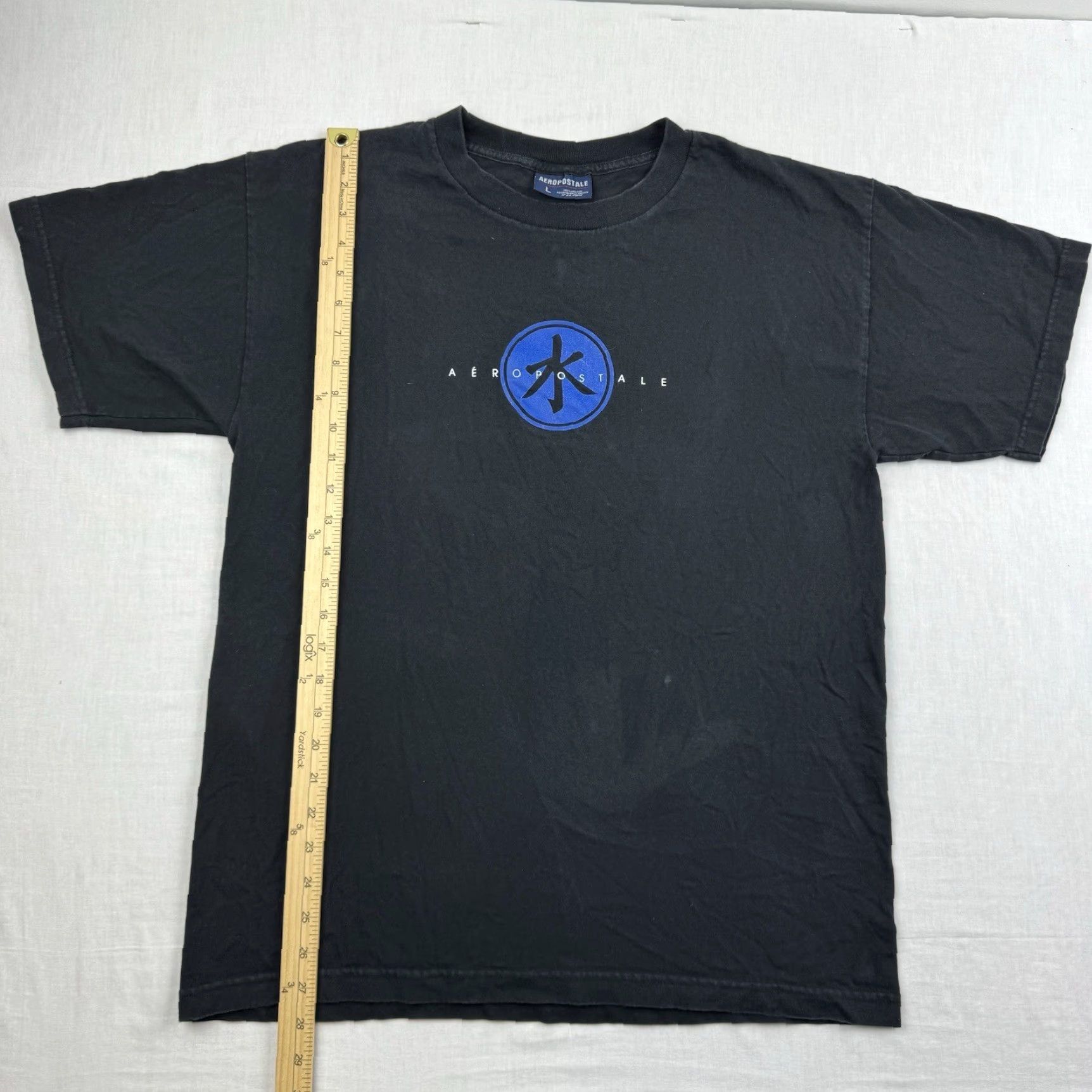 Aeropostale Vintage Aeropostale T-Shirt Adult Large Black Grunge Y2K 90s Skate Logo Mens Size US L / EU 52-54 / 3 - 5 Thumbnail