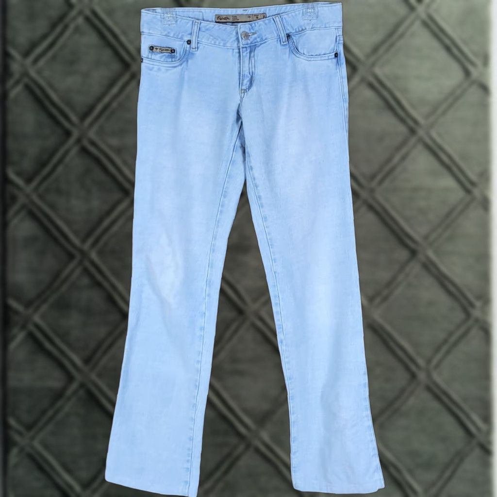 Vintage Tabatha Jeans Blue Size 30 Denim 5-Pocket Design Light Blue Women's Jeans Size 30" / US 8 / IT 44 - 1 Thumbnail
