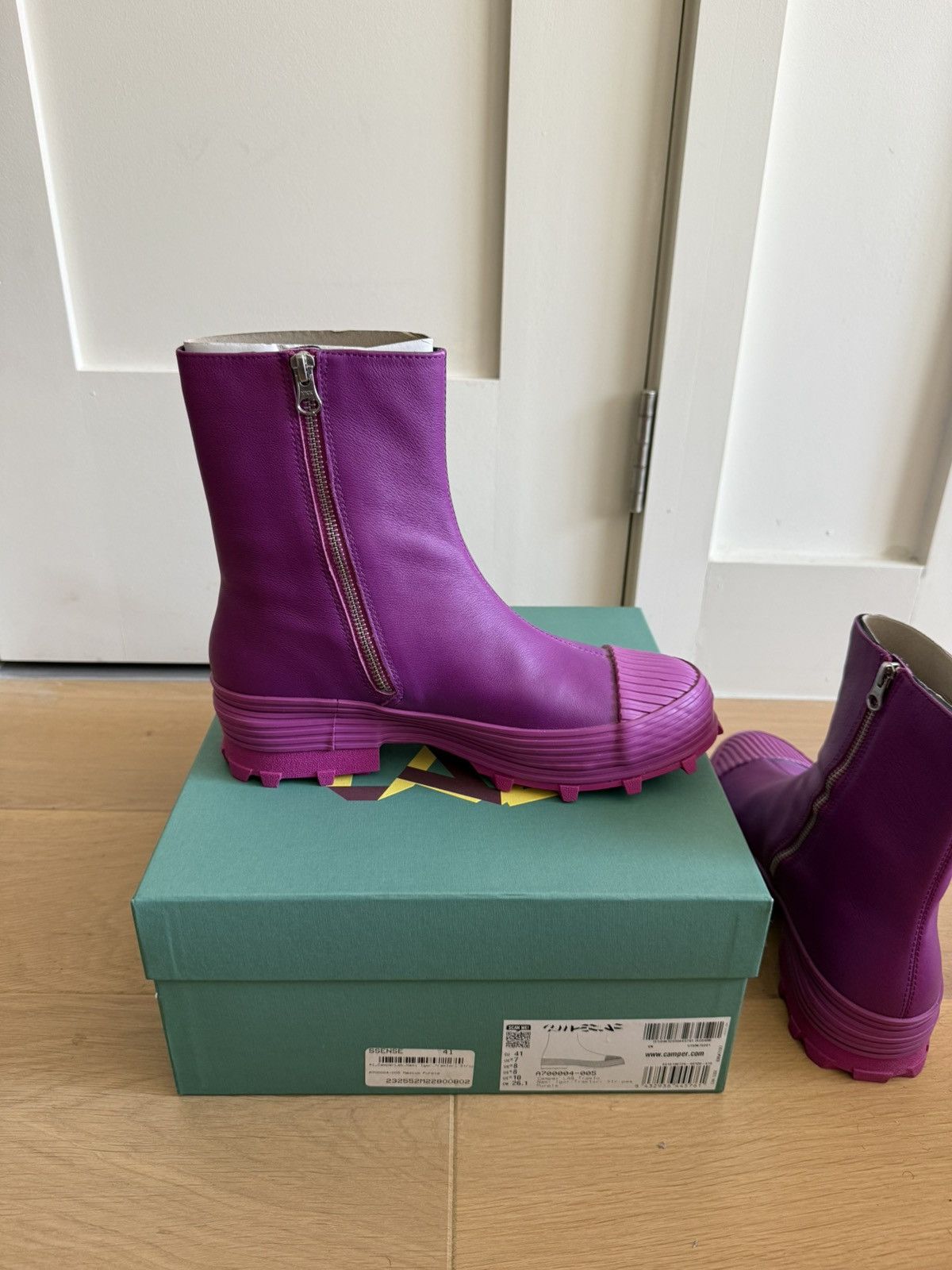 CamperLab Purple Traktori Boots Size US 8 / EU 41 - 3 Thumbnail