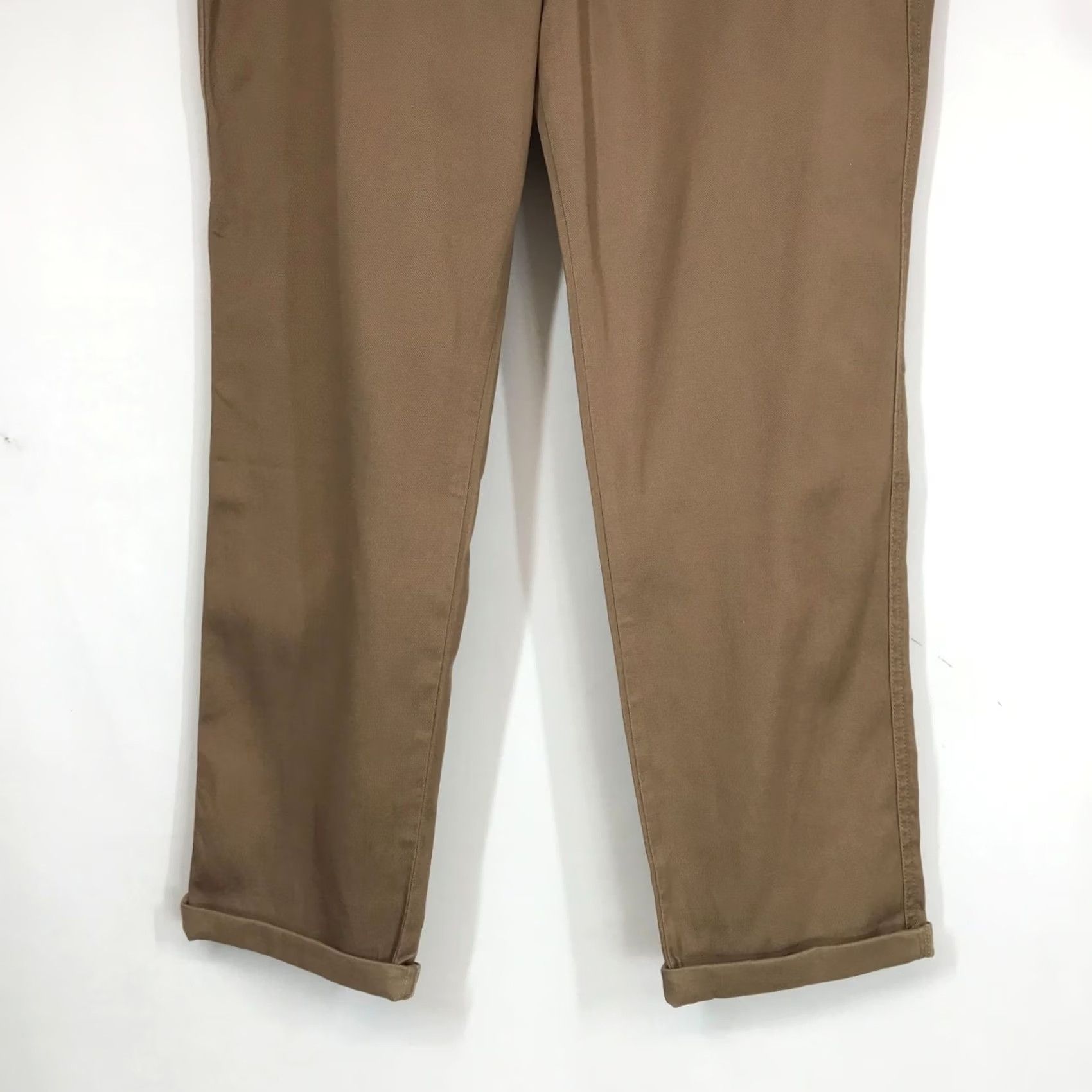 Vintage LIVERPOOL WOMEN'S Brown Lyocell Blend Pants Size 8/29 Size 30" / US 8 / IT 44 - 3 Thumbnail