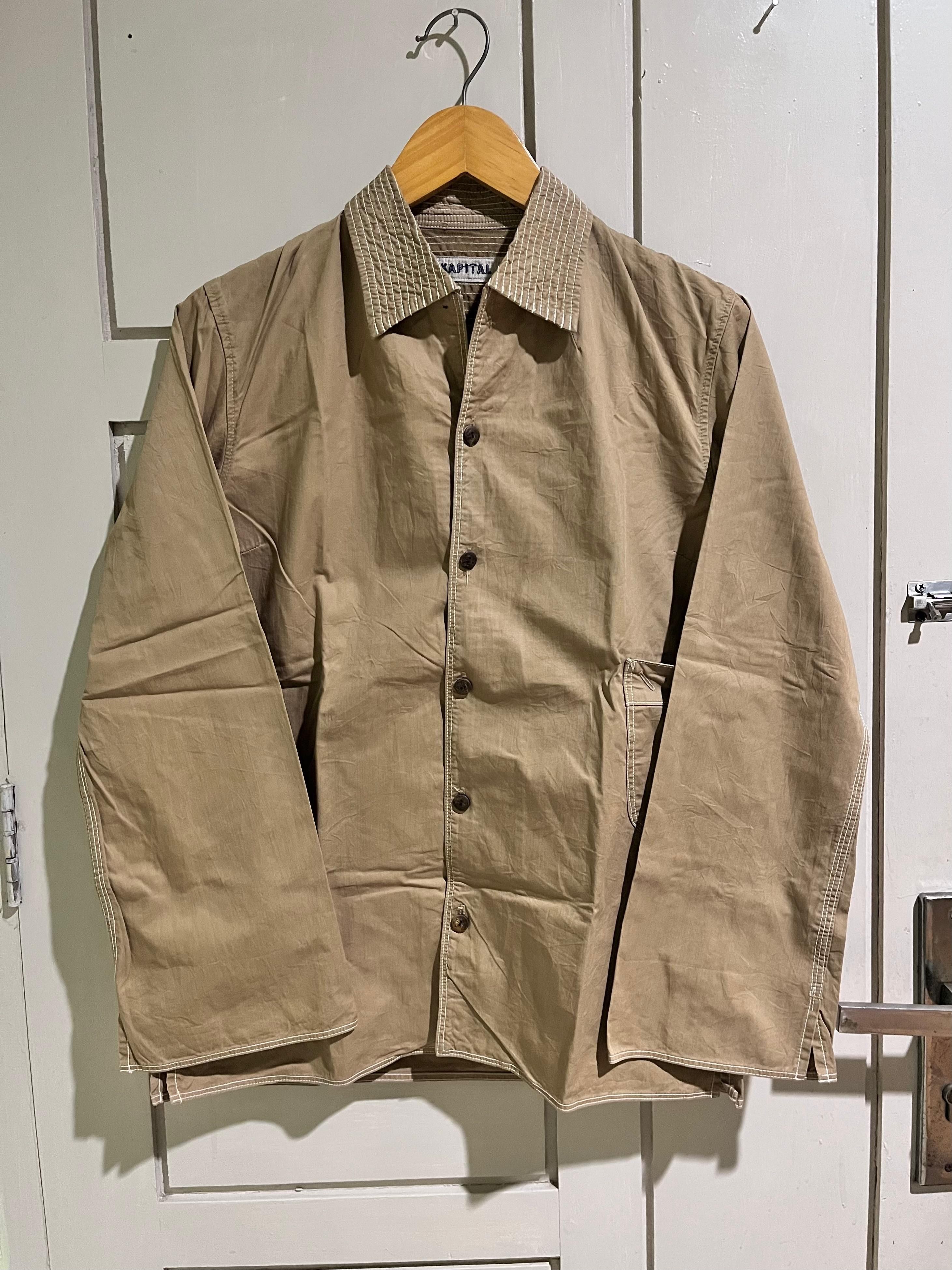 Kapital Kapital Chambray Side Pocket Button Up Shirt Size US S / EU 44-46 / 1 - 1 Thumbnail
