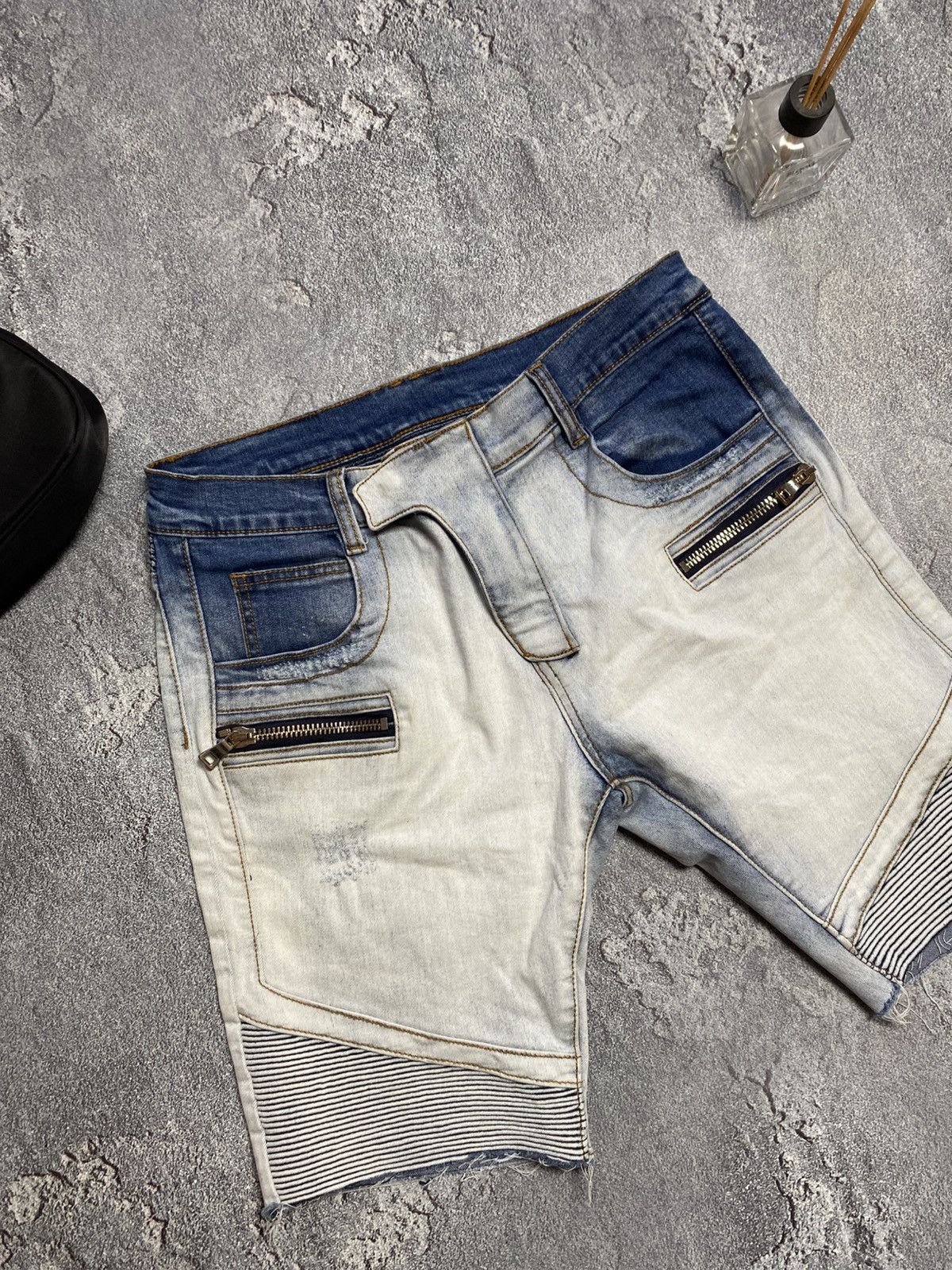 Balmain Balmain biker shorts vintage size 33 Size US 33 - 8 Thumbnail
