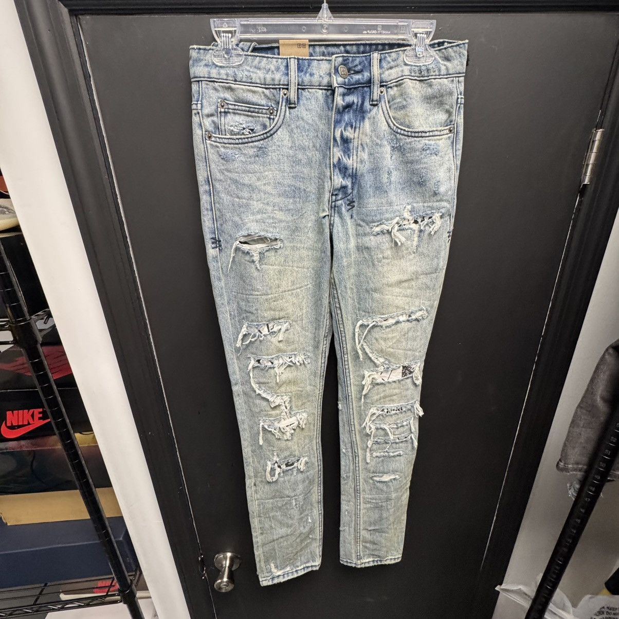 Ksubi Ksubi Chitch Nowhere Authentik Trashed Jeans Size US 28 / EU 44 - 1 Thumbnail