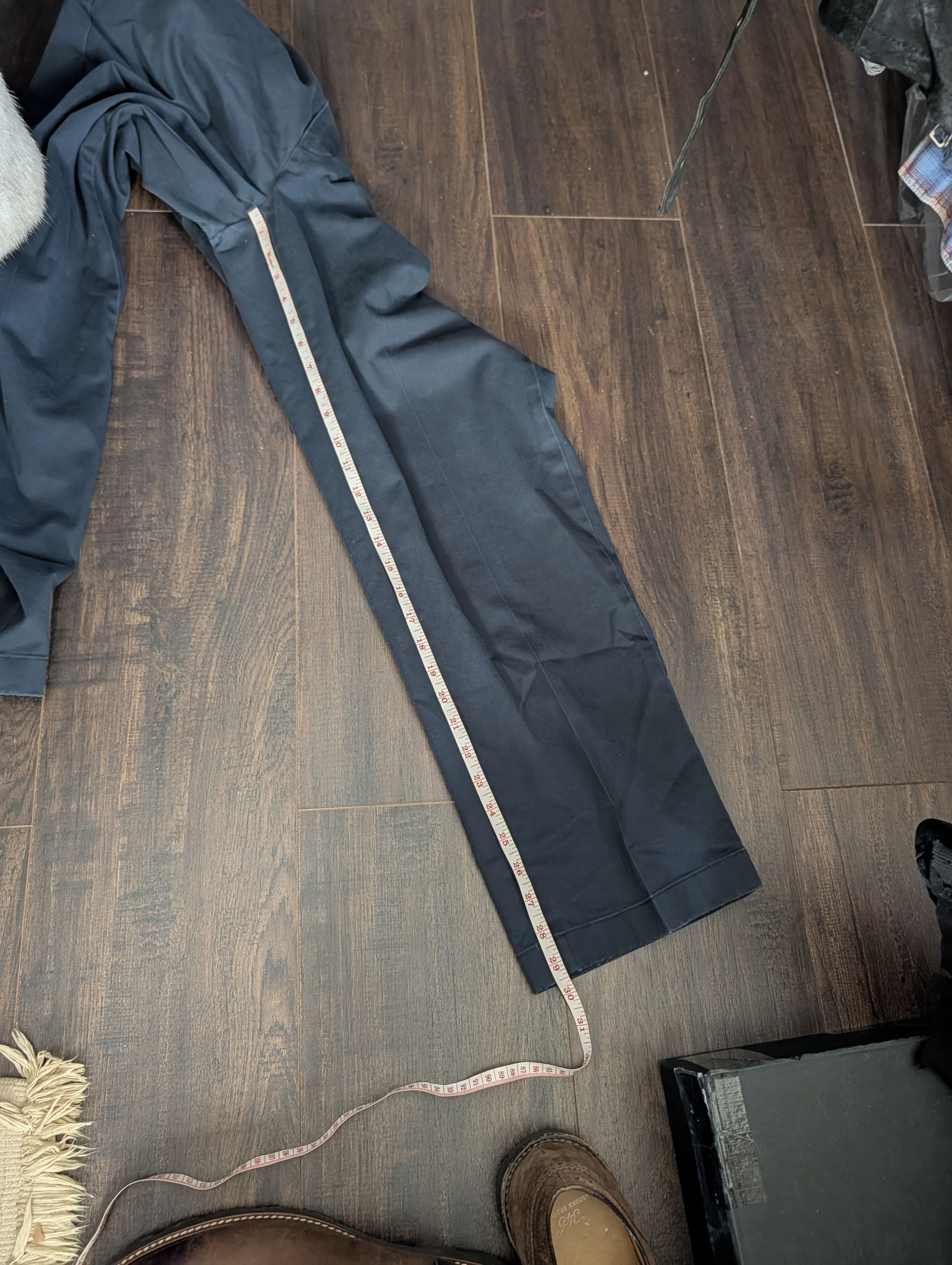 Brooks Brothers Vintage Hudson Advantage Chino Dark Blue/Gray 36x30 Size US 36 / EU 52 - 16 Thumbnail