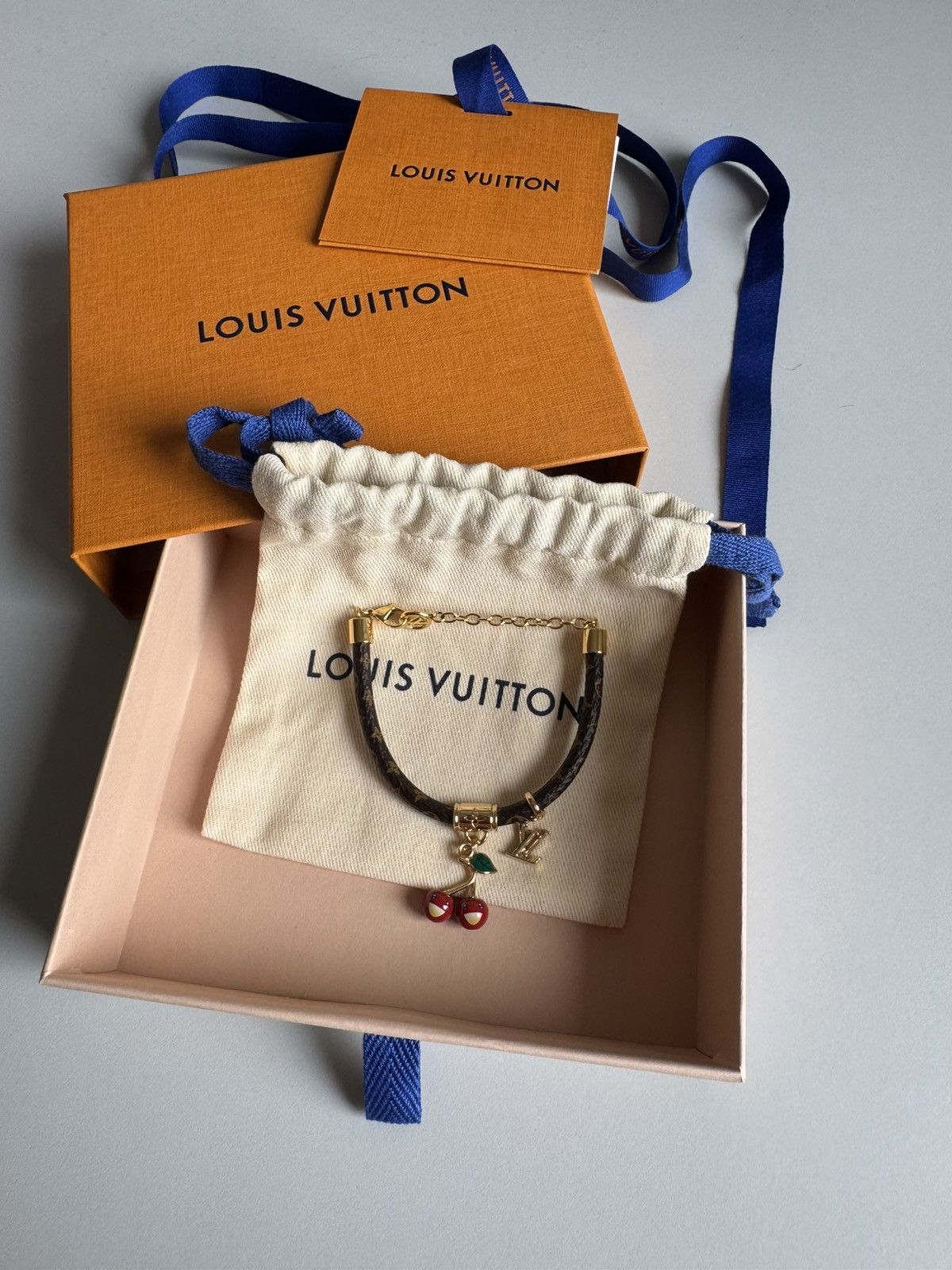 アクセサリー Louis Vuitton Takashi Murakami Bracelet Louis Vuitton x Takashi Murakami LV Confidential Bracelet Black