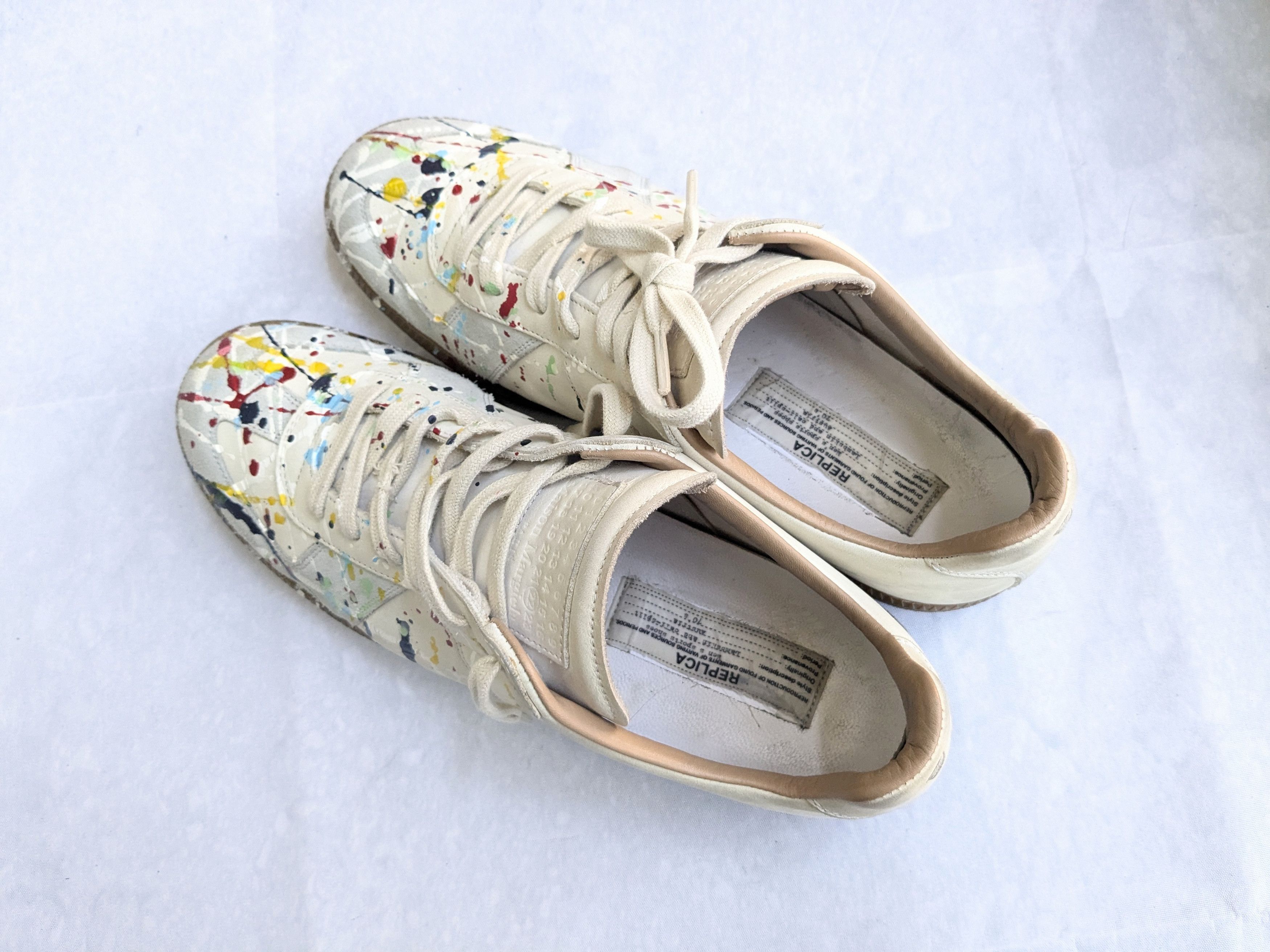 Maison Margiela Maison Margiela Paint Splatter Replicas Size US 10 / EU 43 - 17 Thumbnail