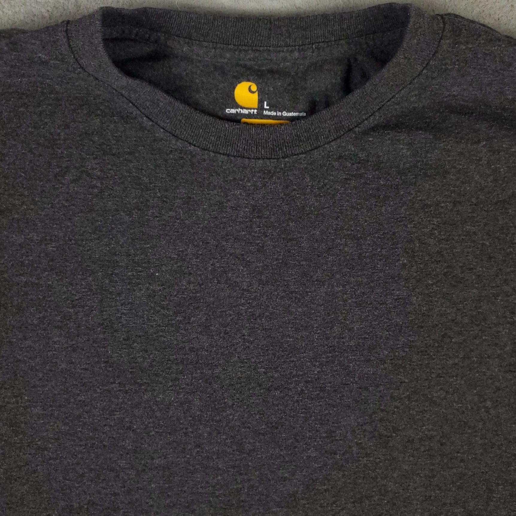 Carhartt Carhartt T-Shirt Mens Large Gray Long Sleeve Crew Neck Casual Sports Size US L / EU 52-54 / 3 - 2 Thumbnail