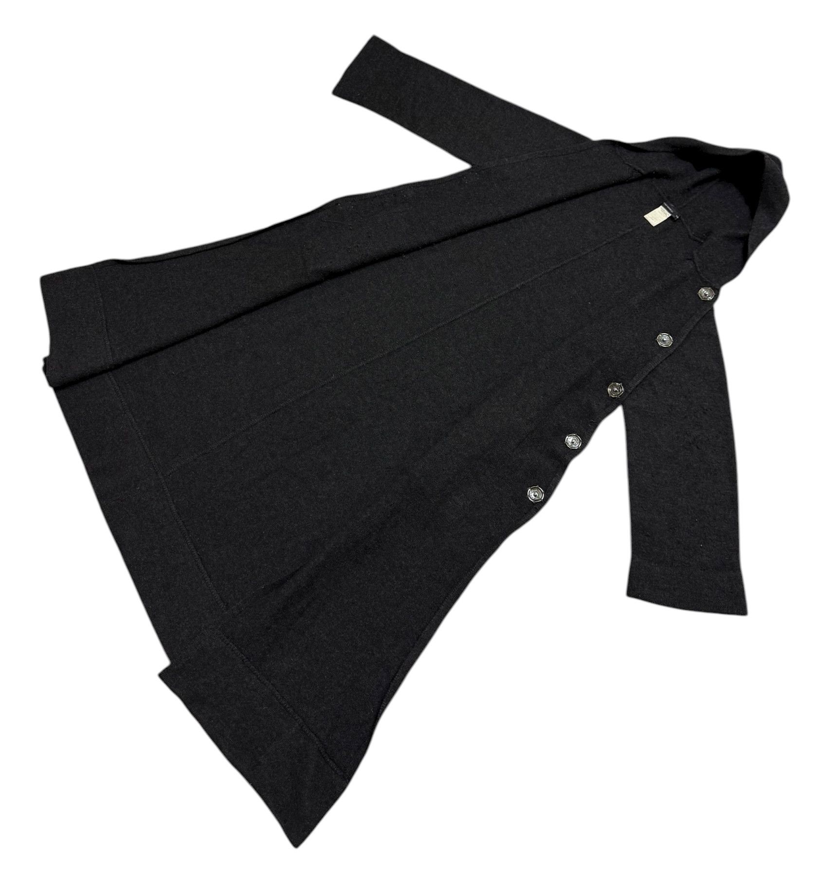 Yohji Yamamoto Yohji Yamamoto Noir Wool Hoodie Long Jacket Size US S / EU 44-46 / 1 - 17 Thumbnail