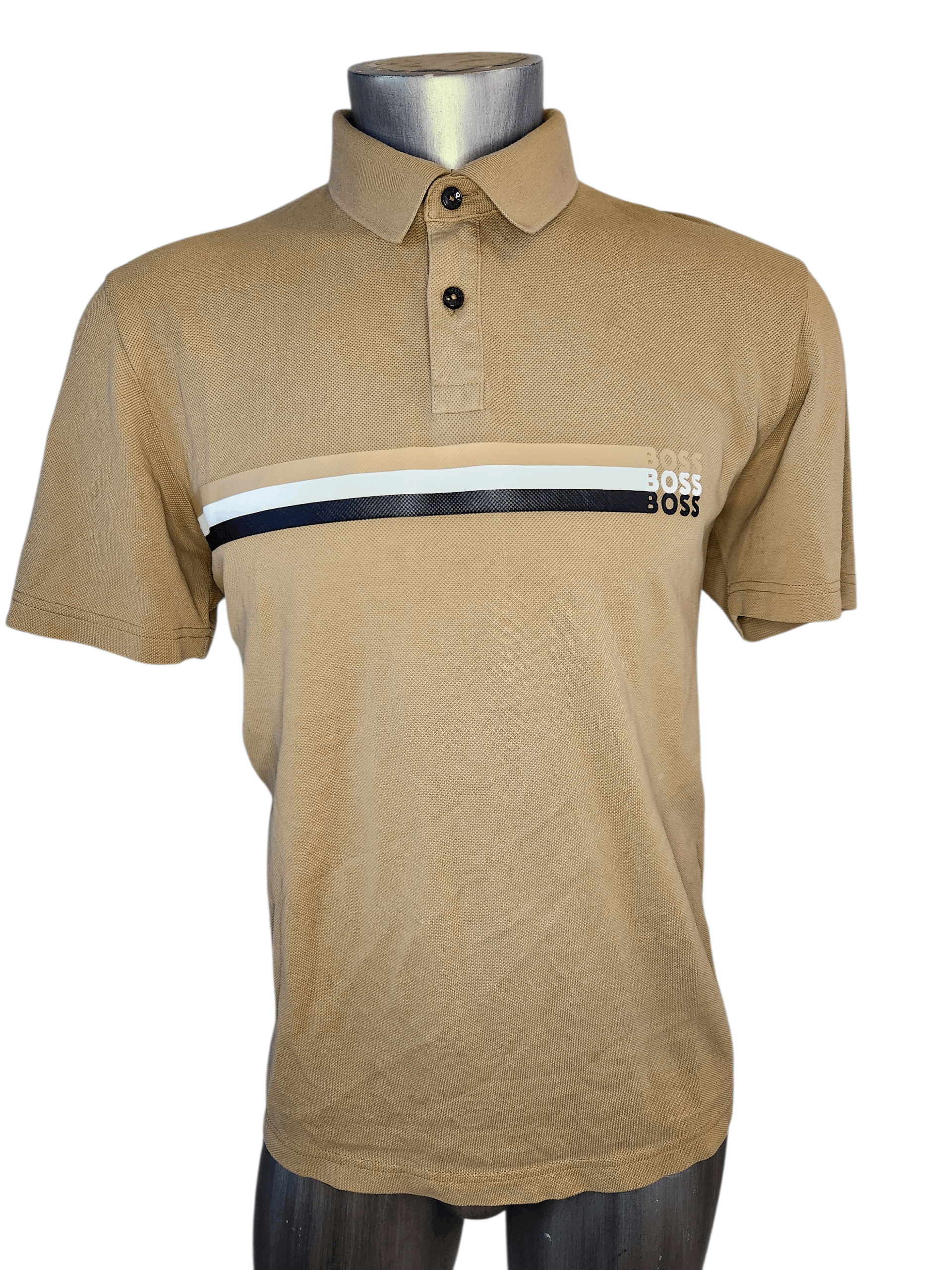 Hugo Boss polo big letters Size US XL / EU 56 / 4 - 1 Thumbnail