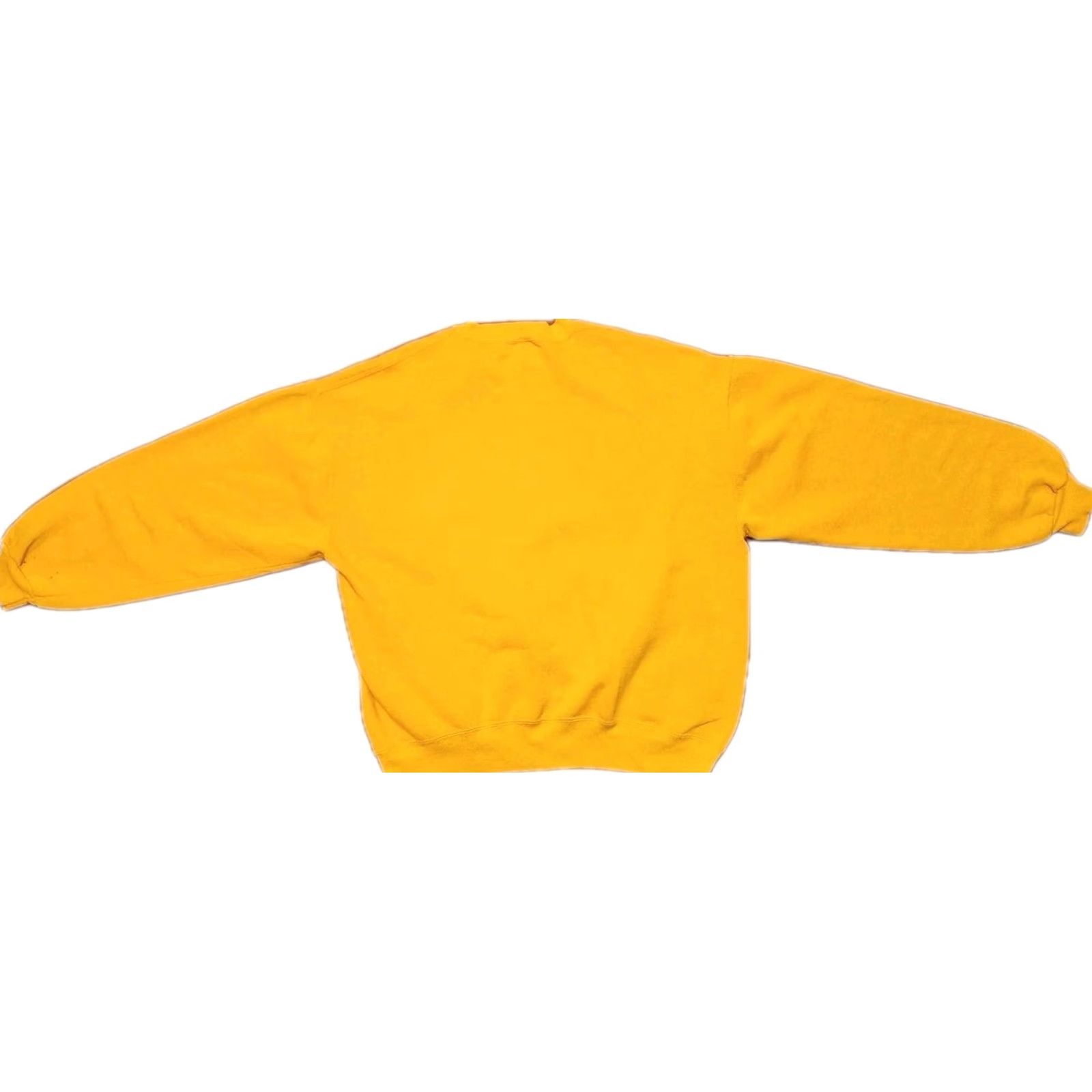 Russell Athletic RUSSELL ATHLETIC Sweatshirt XL Yellow Crewneck Vintage USA MADE Blank Mens Regular Size XL Sweatshirt Yellow Size US XL / EU 56 / 4 - 2 Thumbnail