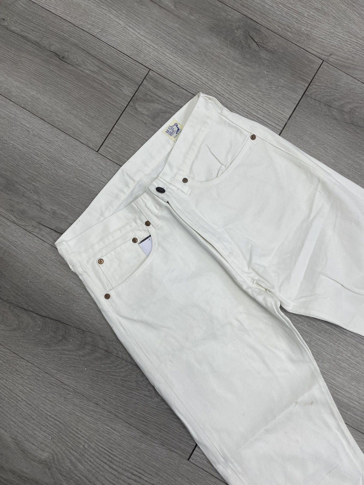 Japanese Brand × Orslow ‼️Offer your price‼️Orslow white denim pants Size US 29 - 3 Thumbnail