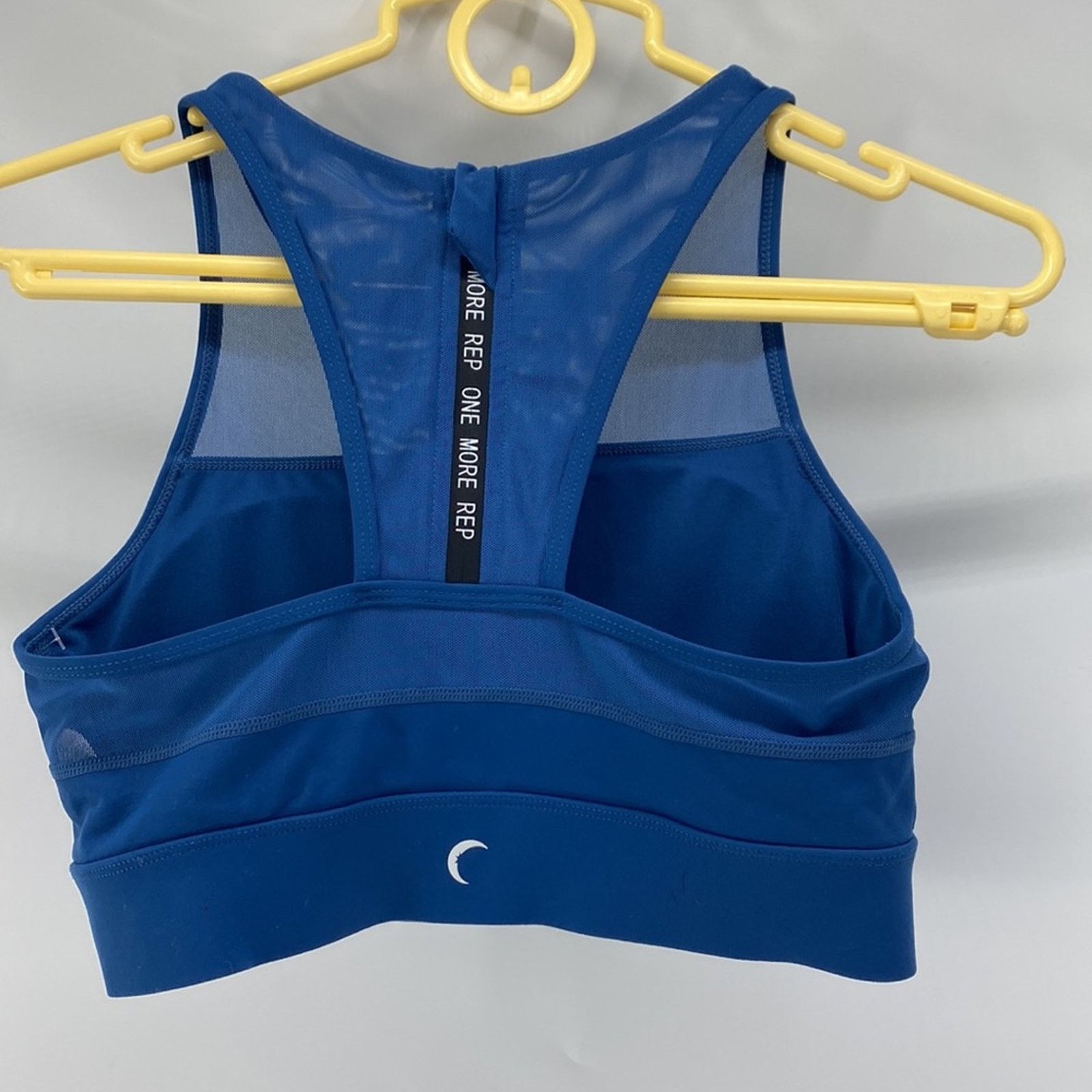 Other Zyia Active All Star Bra Teal Blue athletic sports bra sz M Size ONE SIZE - 2 Thumbnail