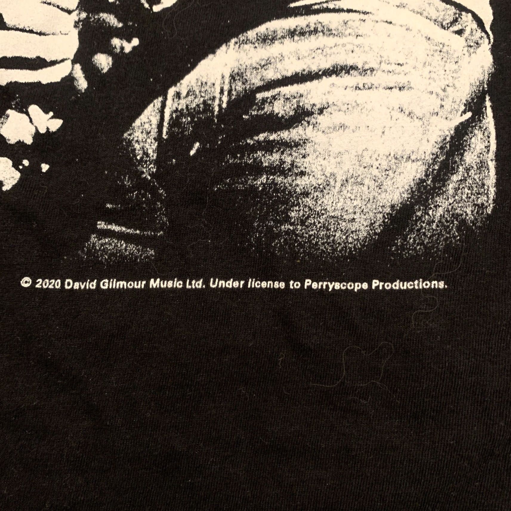 Gildan David Gilmour '72 of Pink Floyd Band Guitar Black Size M Unisex Men T Shirt Size US M / EU 48-50 / 2 - 3 Thumbnail