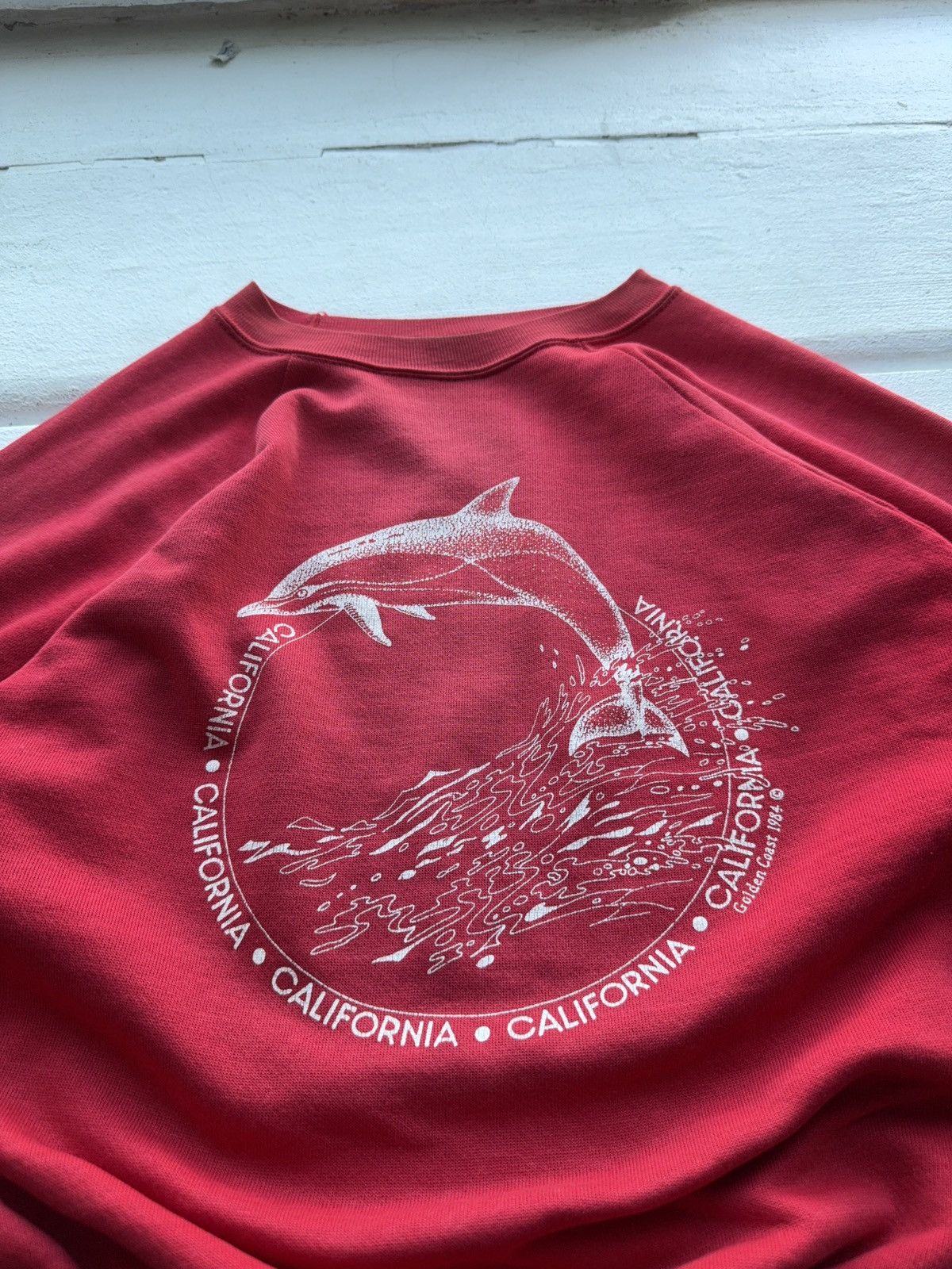 Vintage Vintage 1984 USA California Golden Coast Faded Sweatshirt Size US M / EU 48-50 / 2 - 3 Thumbnail