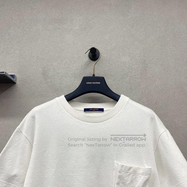 Louis Vuitton Louis Vuitton Dark stripe white pocket short sleeve Size US XS / EU 42 / 0 - 4 Thumbnail