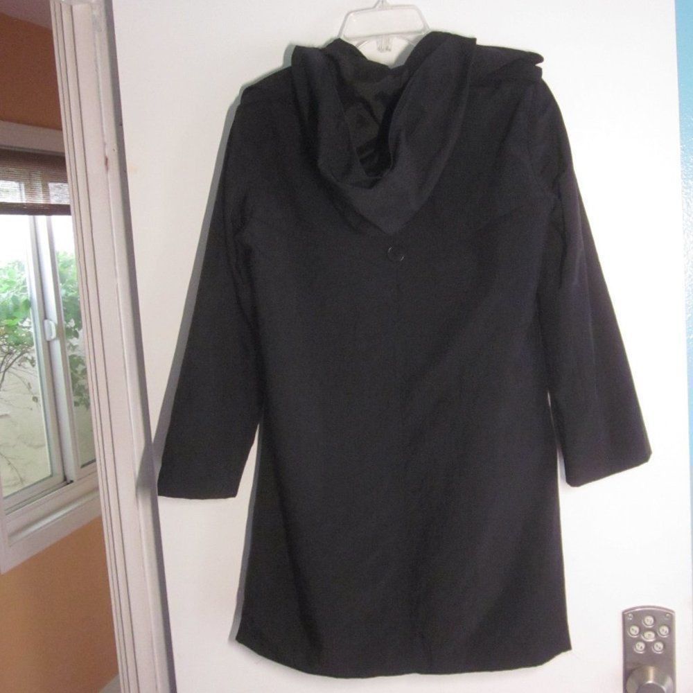 Theory Theory Black Button Up Trench Coat Size M Size M / US 6-8 / IT 42-44 - 12 Thumbnail