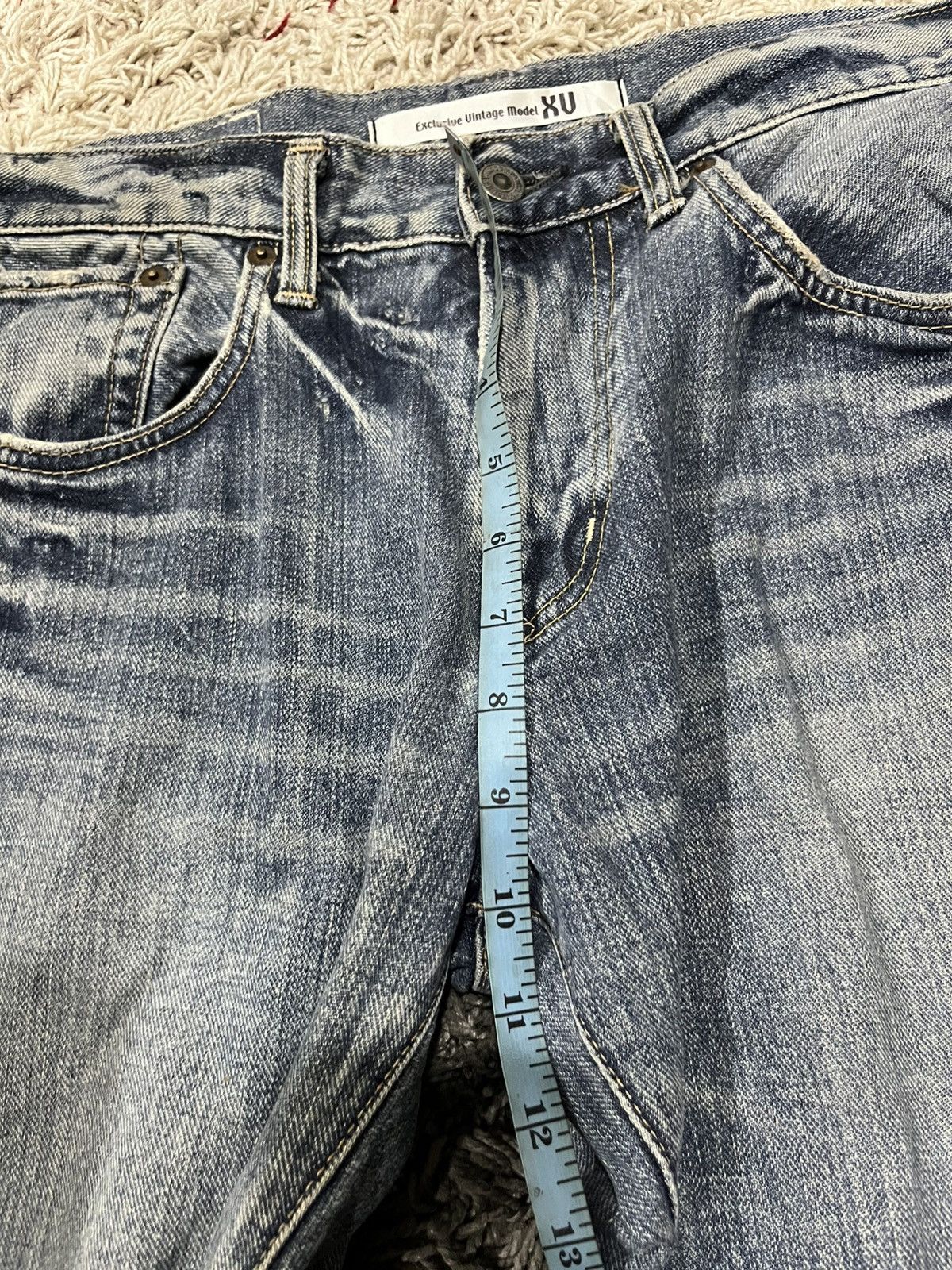 If Six Was Nine 💥Vtg Edwin Vintage Exclusive Flare Bootcut Denim Size US 33 - 16 Thumbnail