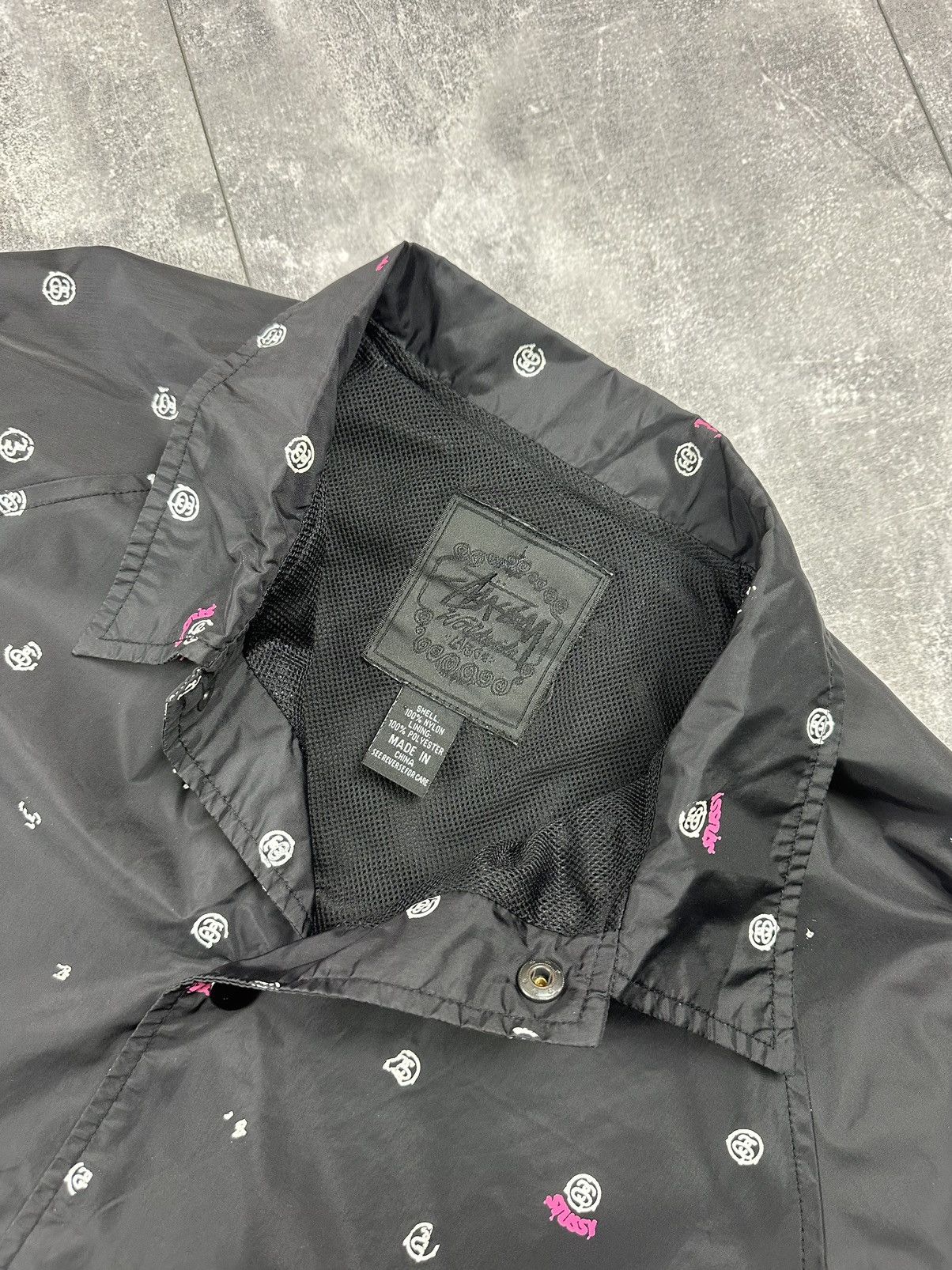 Stussy Stussy Vintage Multi-Logo Coat Jacket Size US L / EU 52-54 / 3 - 8 Thumbnail