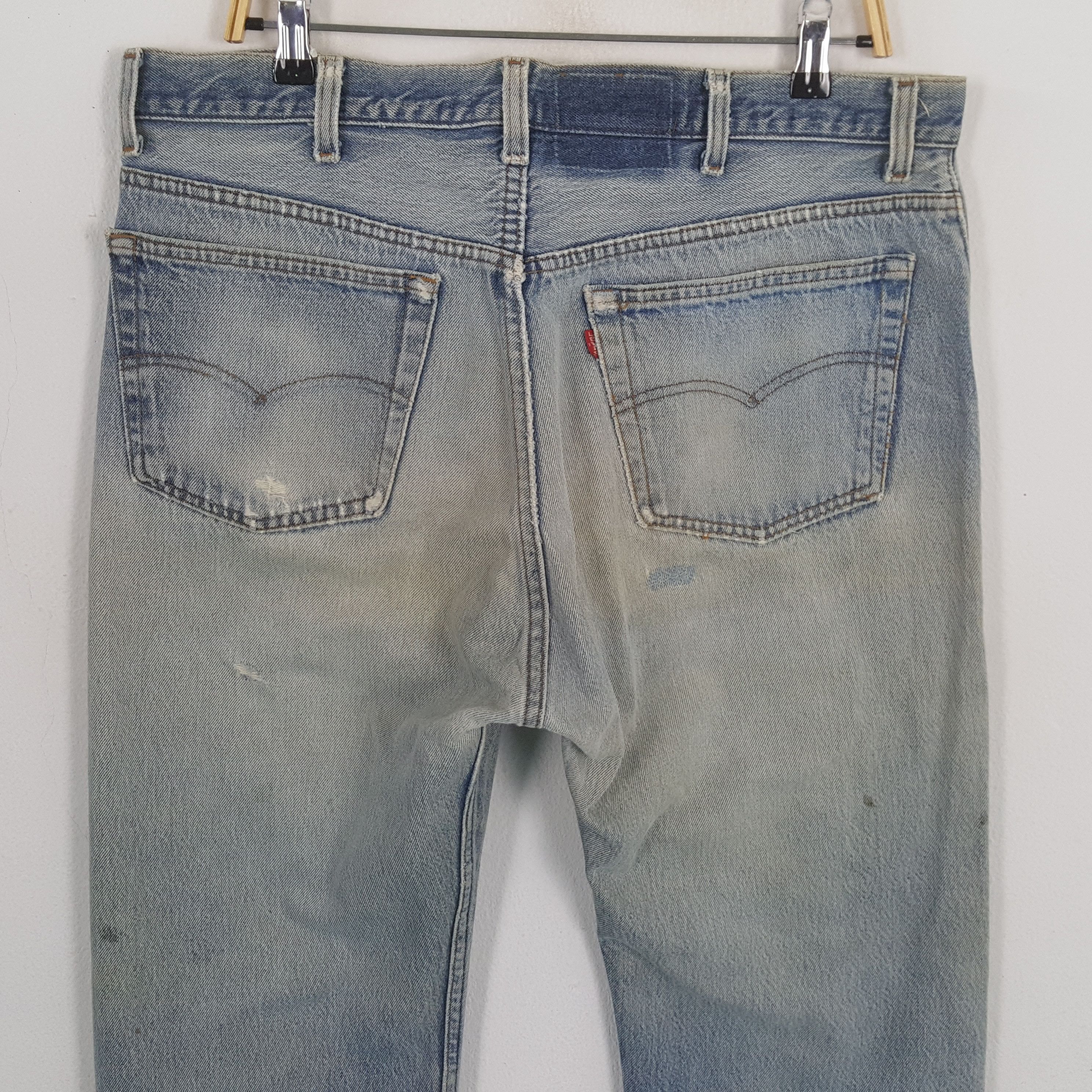 Levi's × Levi's Vintage Clothing Vintage LEVI'S 501 Kurt Cobain Distressed Style Jean Size US 36 / EU 52 - 5 Thumbnail