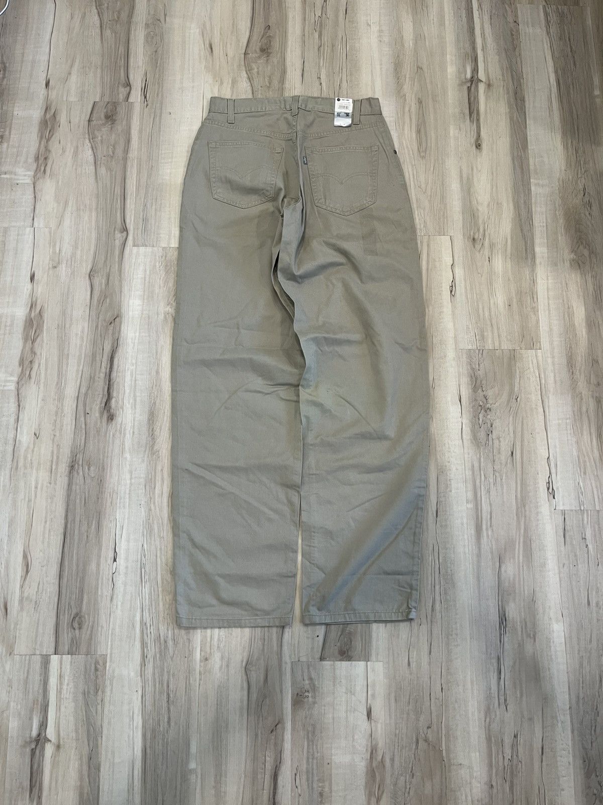 Levi's × Vintage Vintage Levi’s silver tab khaki baggy cargo pants Size US 31 - 2 Thumbnail
