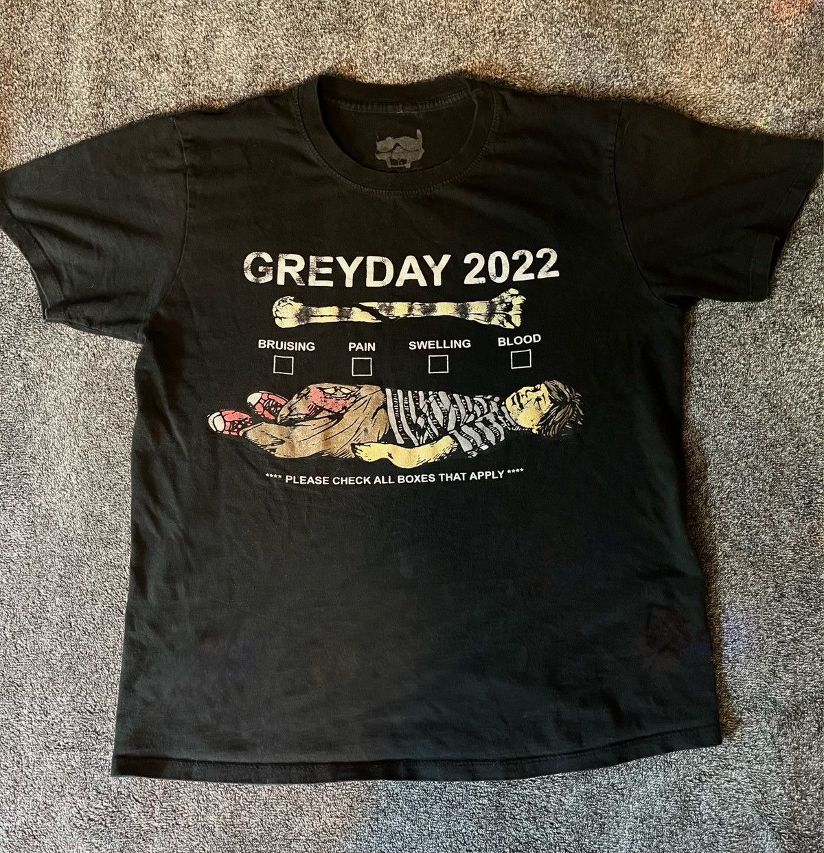Grey day 2022 Merch, Large